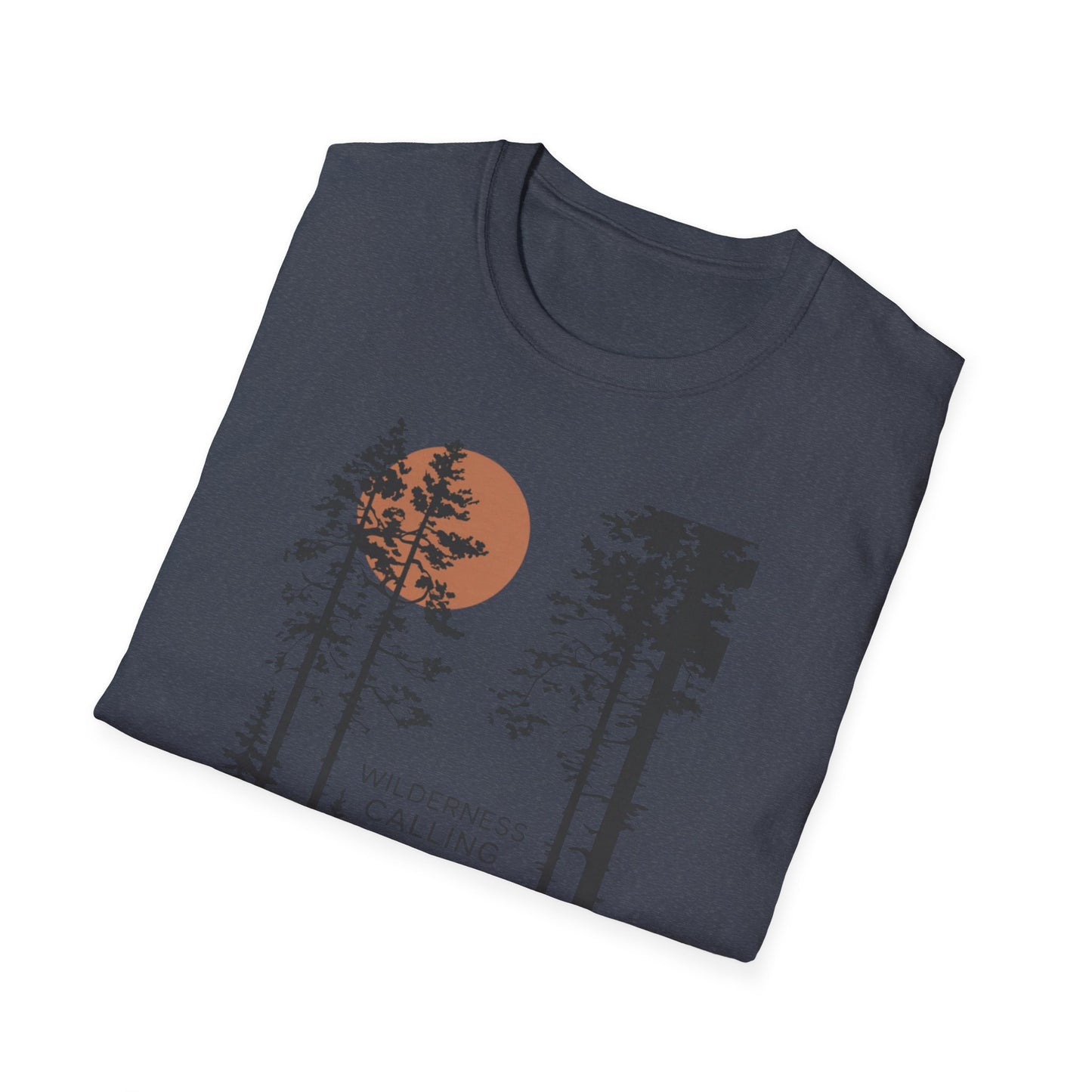 Pine Tree Moon Unisex T-Shirt