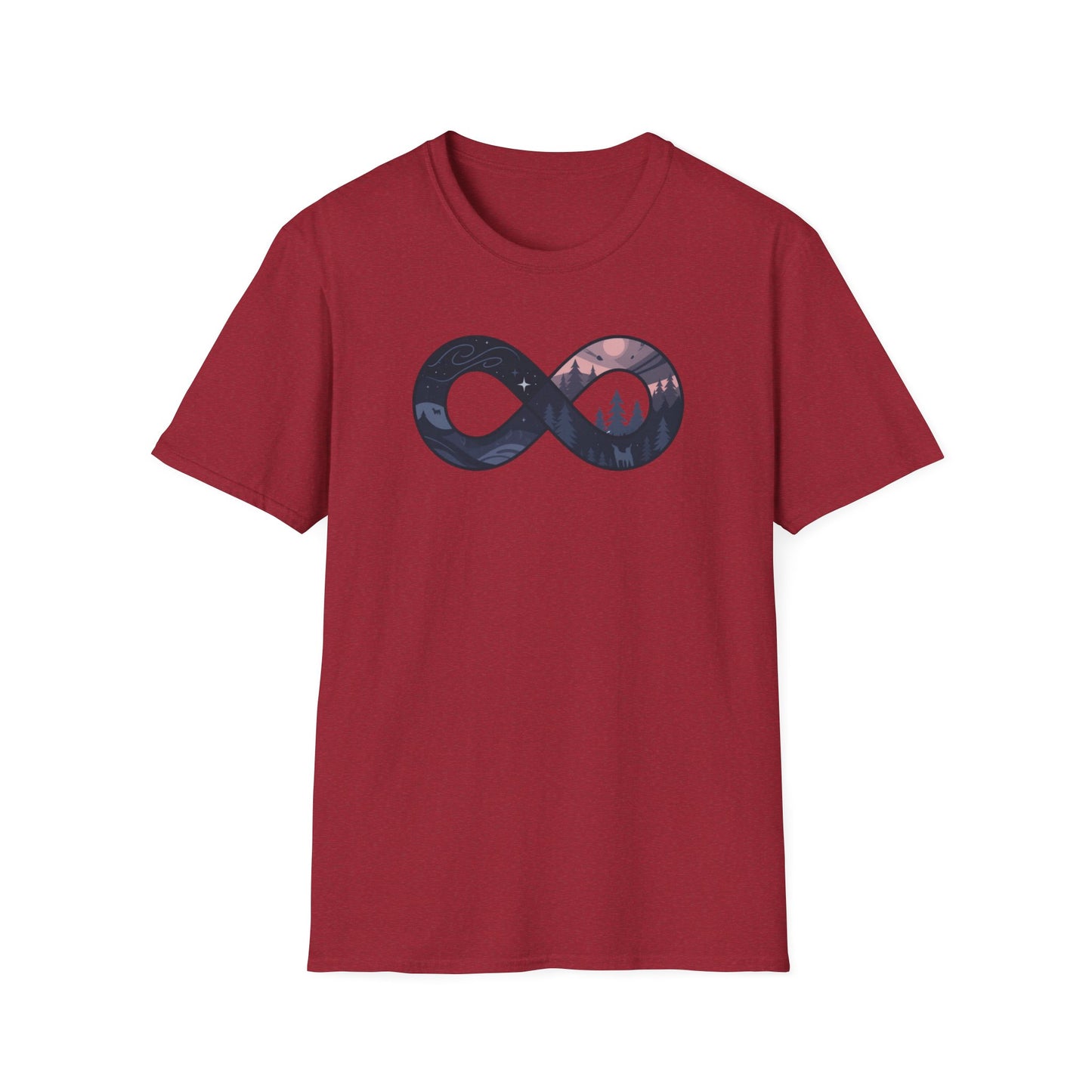 Infinity Celestial Forest Unisex T-Shirt
