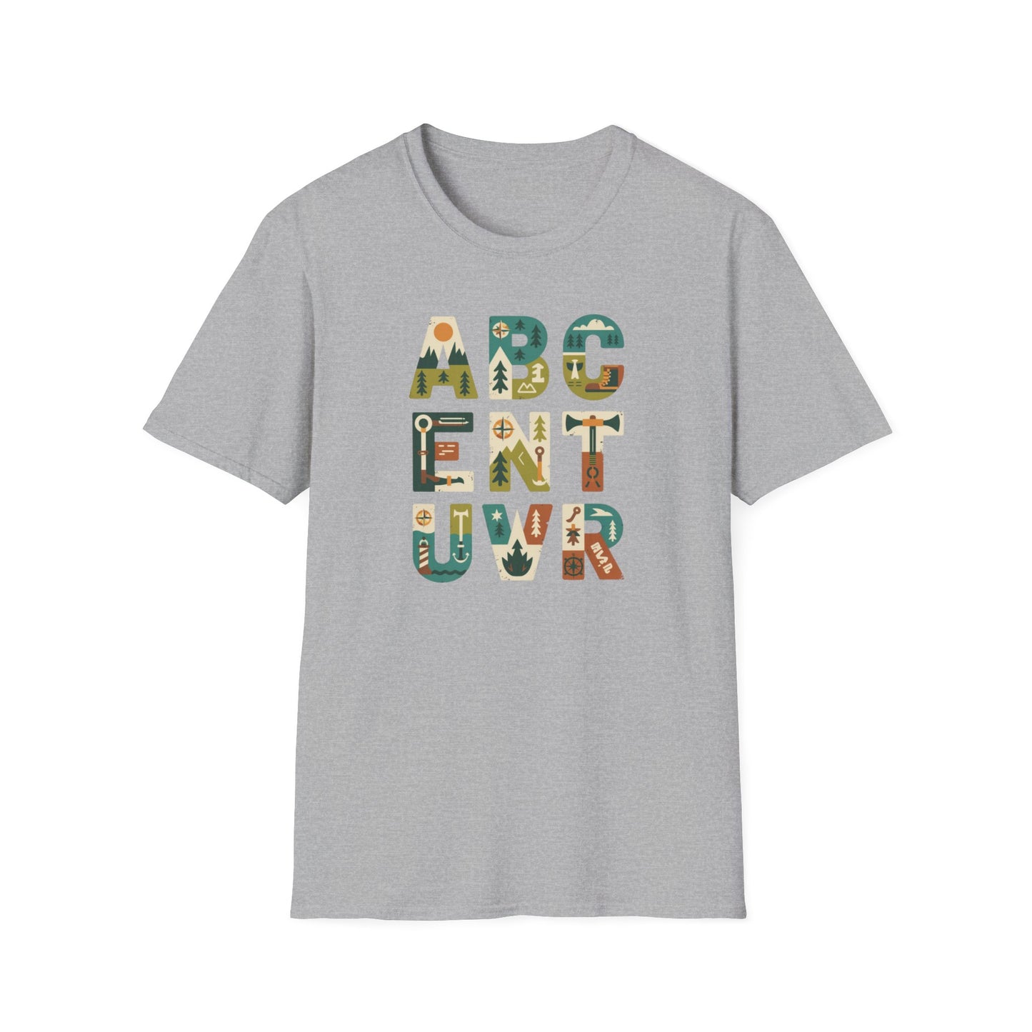 Adventure Alphabet Unisex T-Shirt