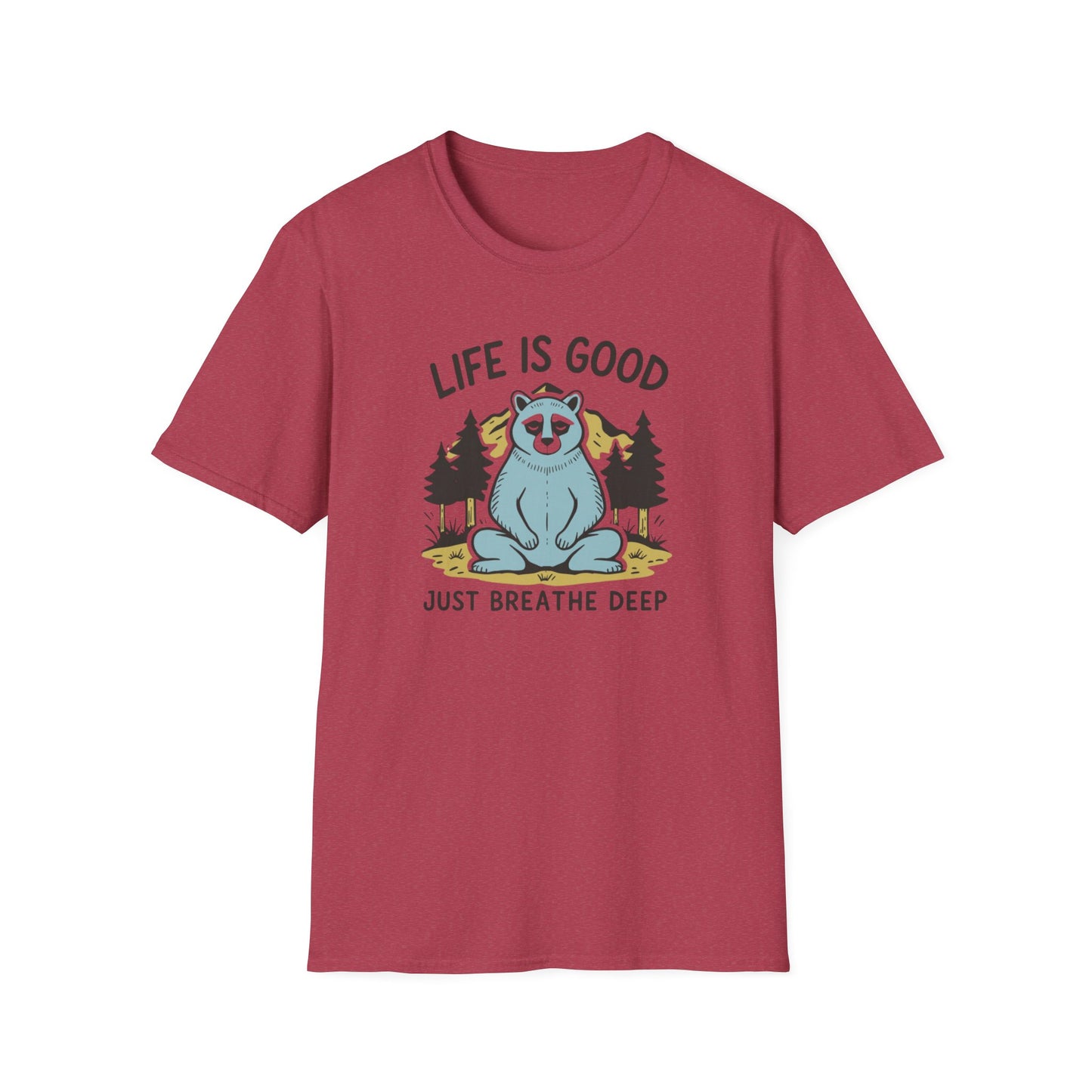 Bear Meditation, Unisex T-Shirt