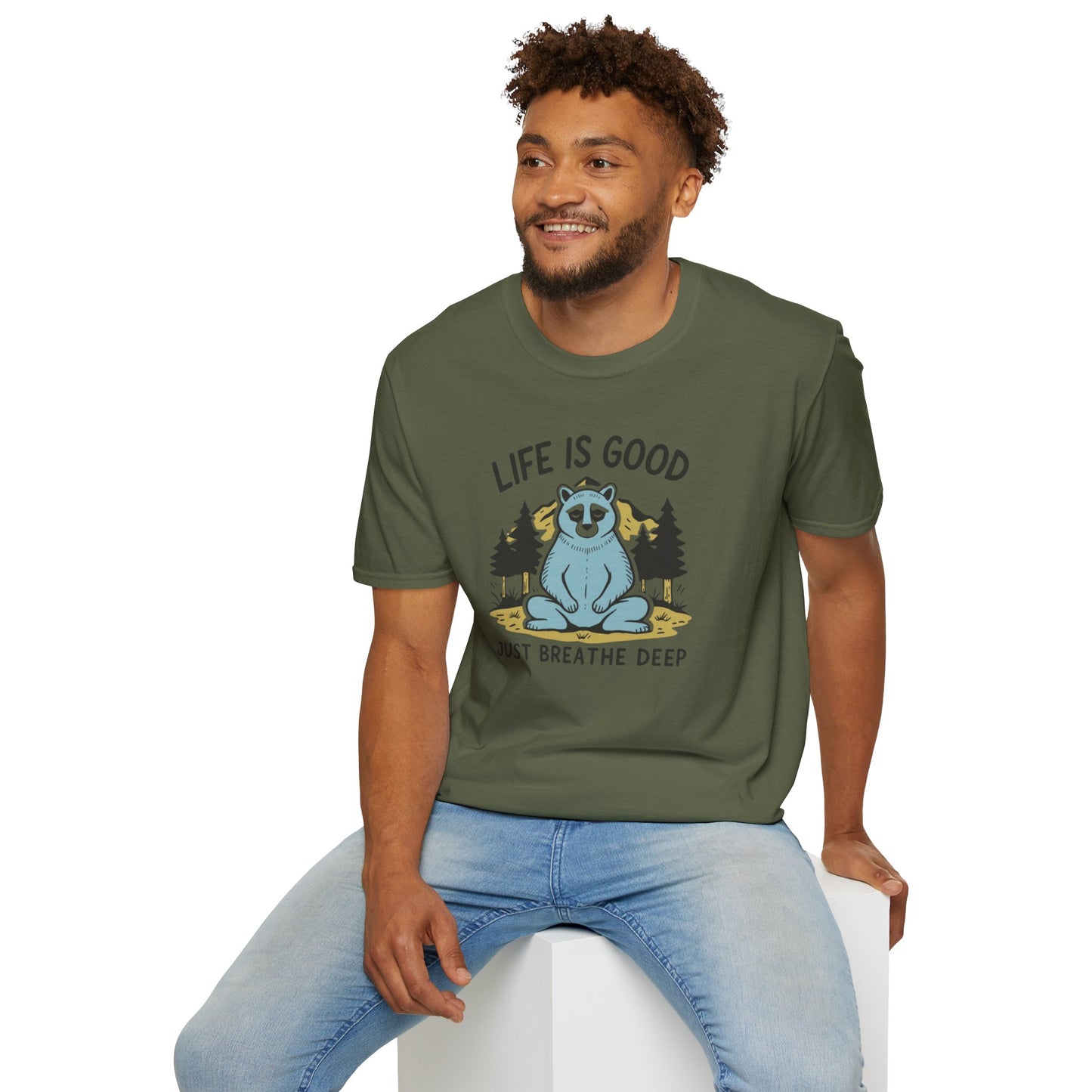Bear Meditation, Unisex T-Shirt