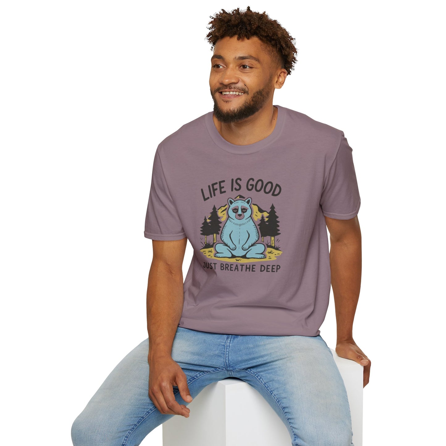 Bear Meditation, Unisex T-Shirt