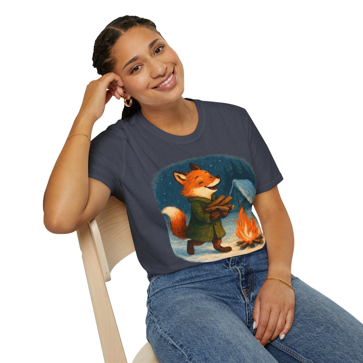 Winter Fox Unisex T-Shirt