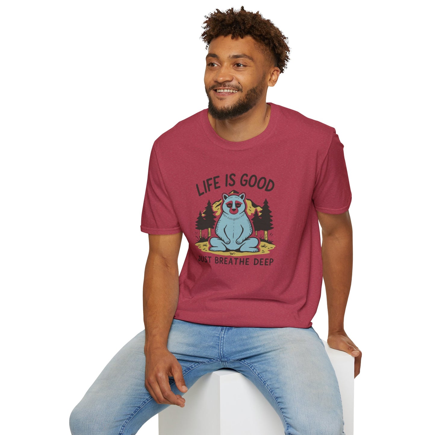 Bear Meditation, Unisex T-Shirt