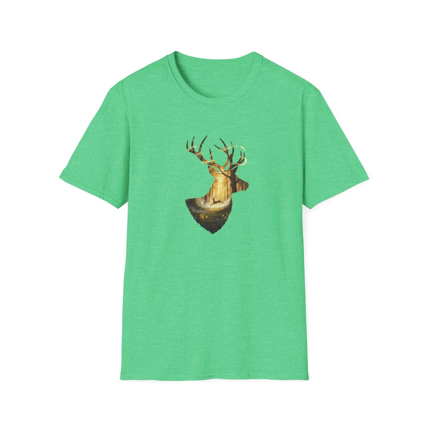 Majestic Stag Forest Unisex T-Shirt