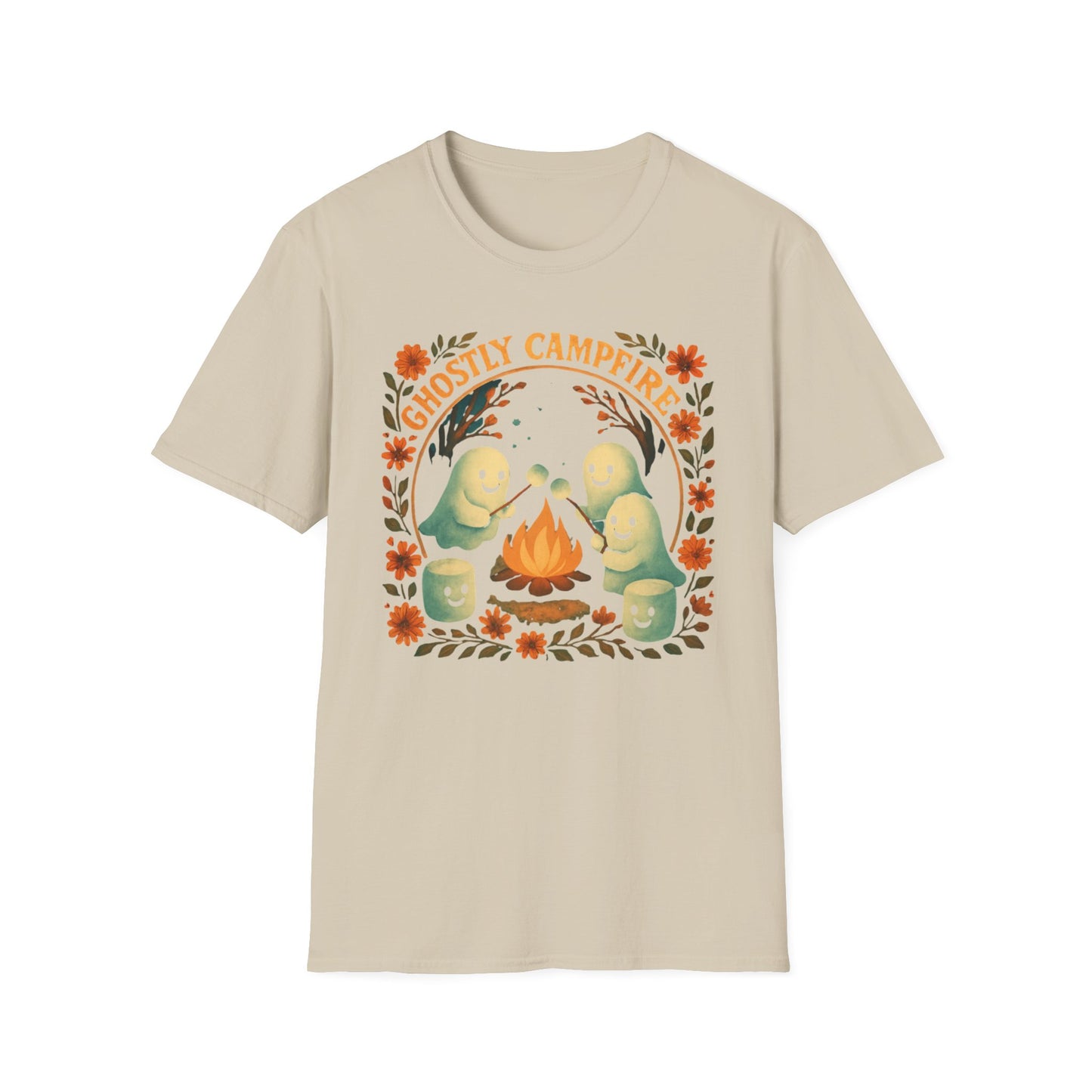 Ghostly Campfire Unisex T-shirt