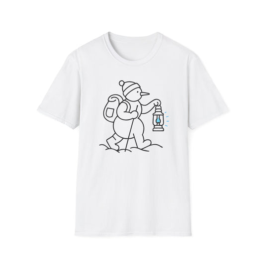 Camper Snowman Unisex T-shirt