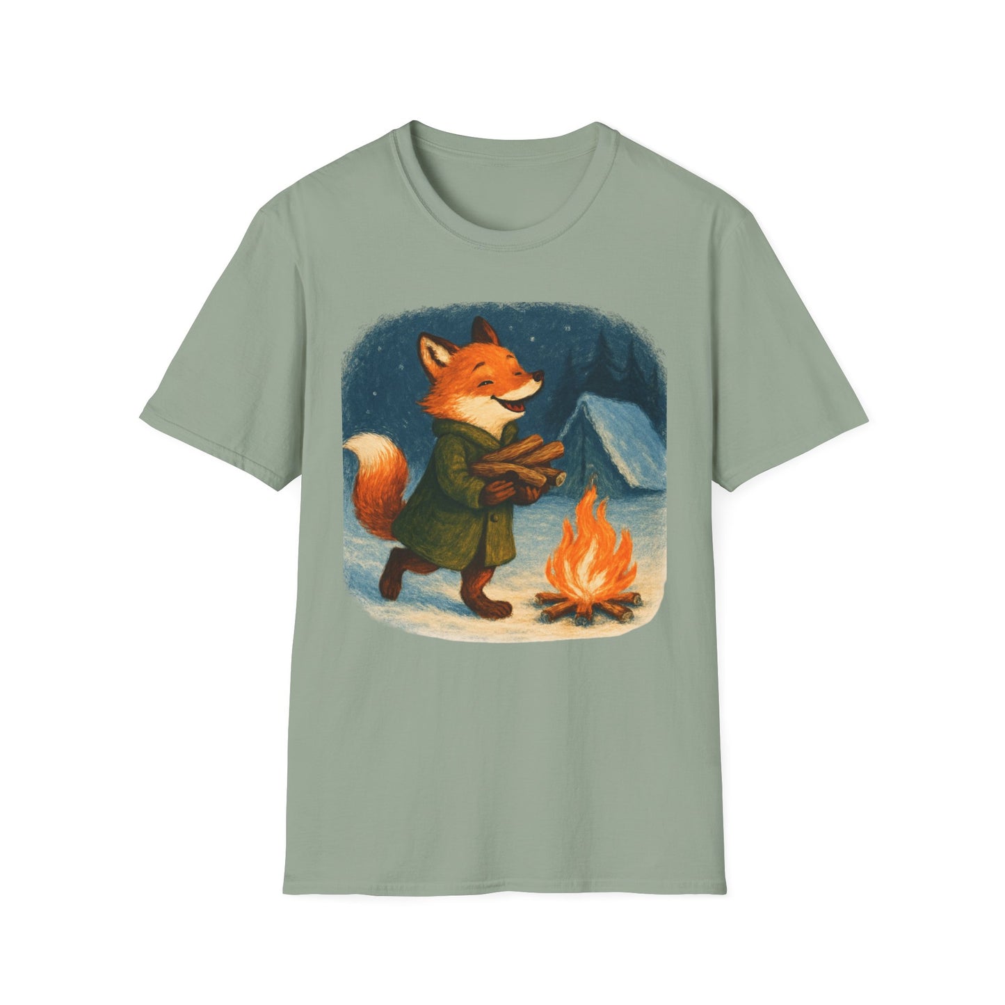 Winter Fox Unisex T-Shirt
