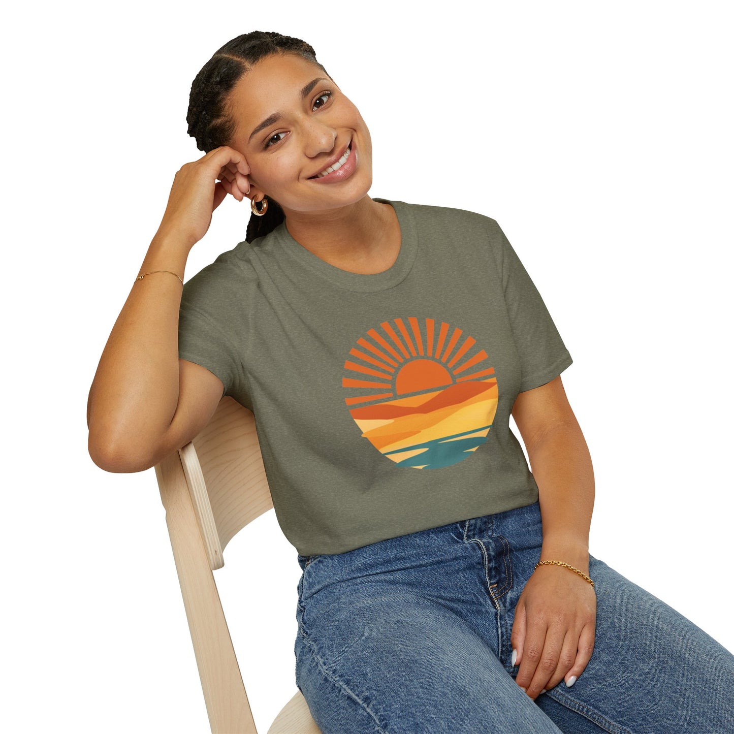 Sunset Desert Unisex T-Shirt