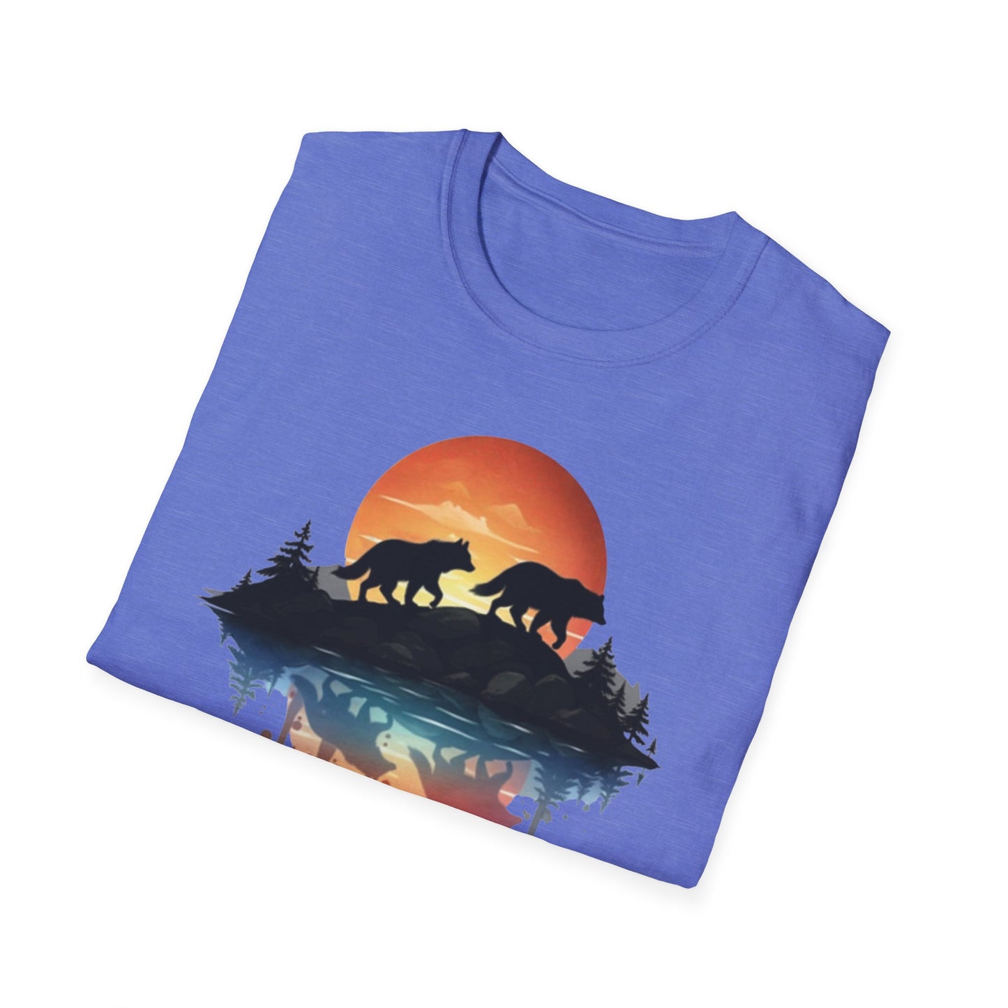 Wolf Pack Mountain Unisex T-Shirt
