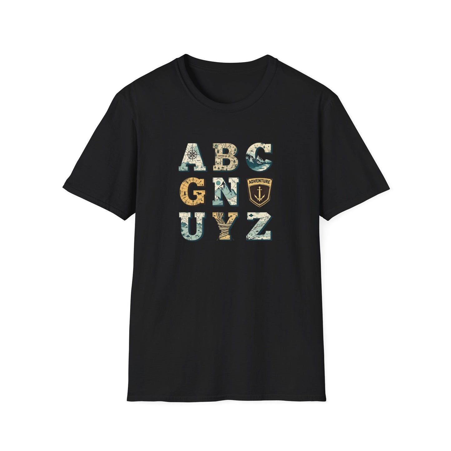 Adventure Grid, Unisex T-Shirt