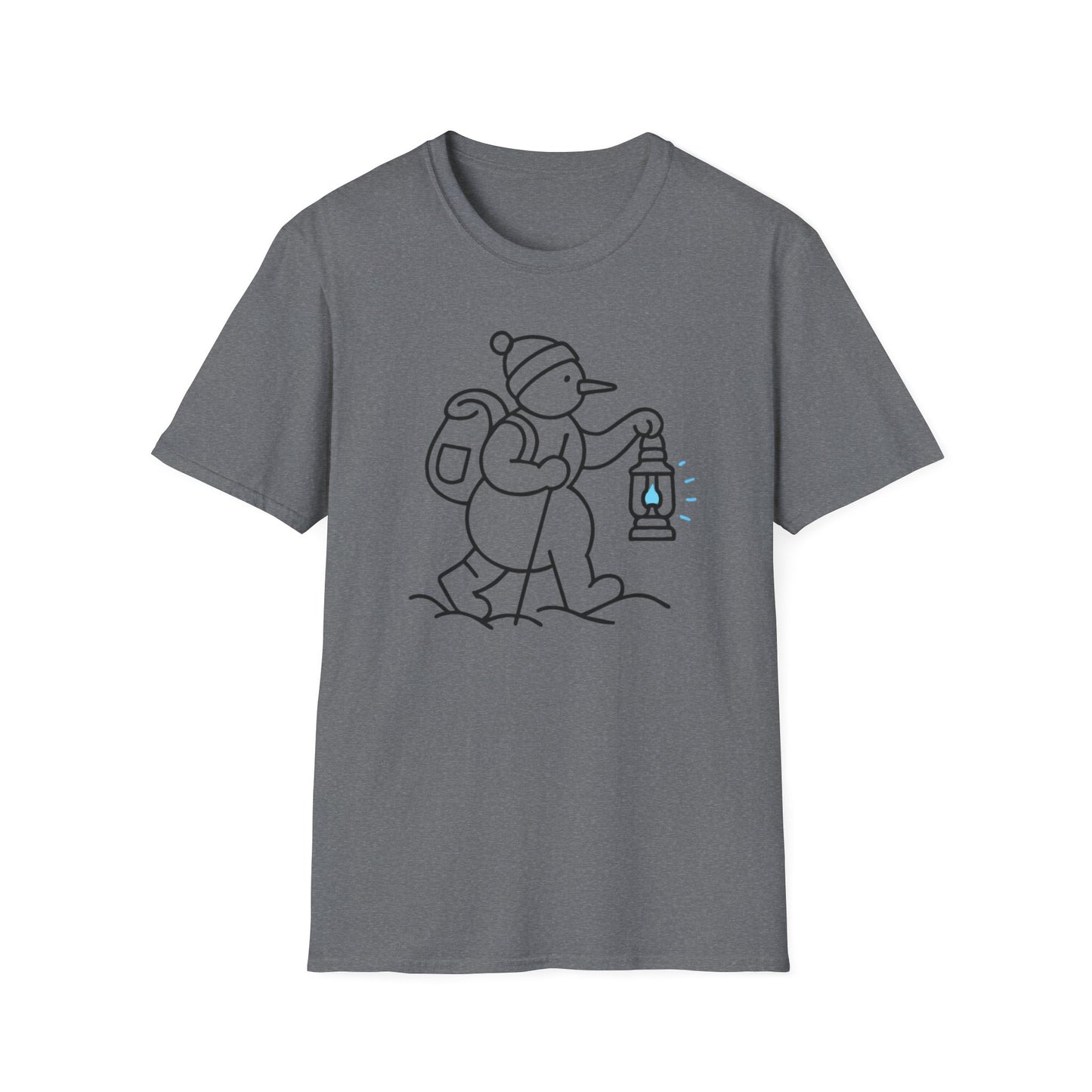 Camper Snowman Unisex T-shirt