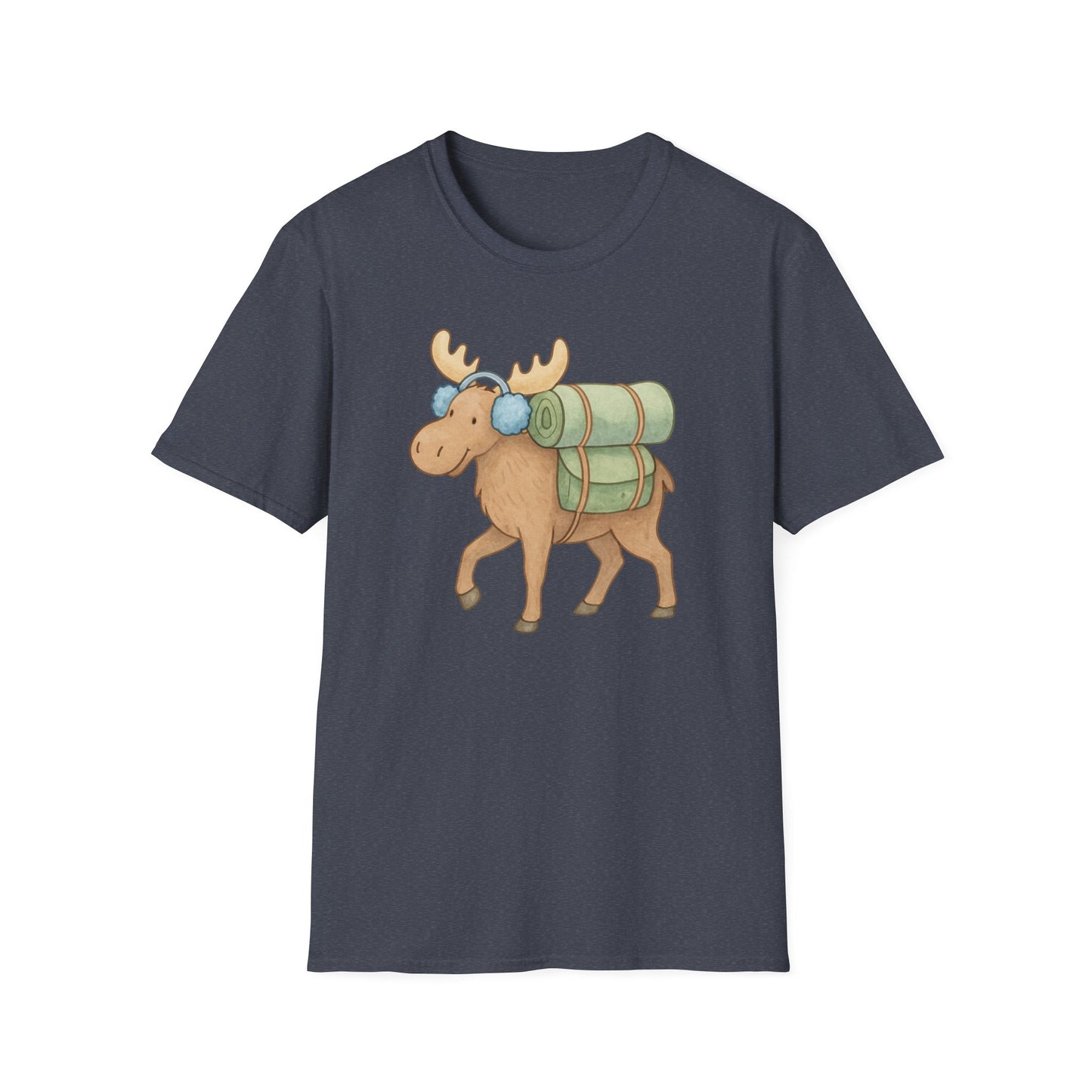Winter Moose Unisex T-Shirt