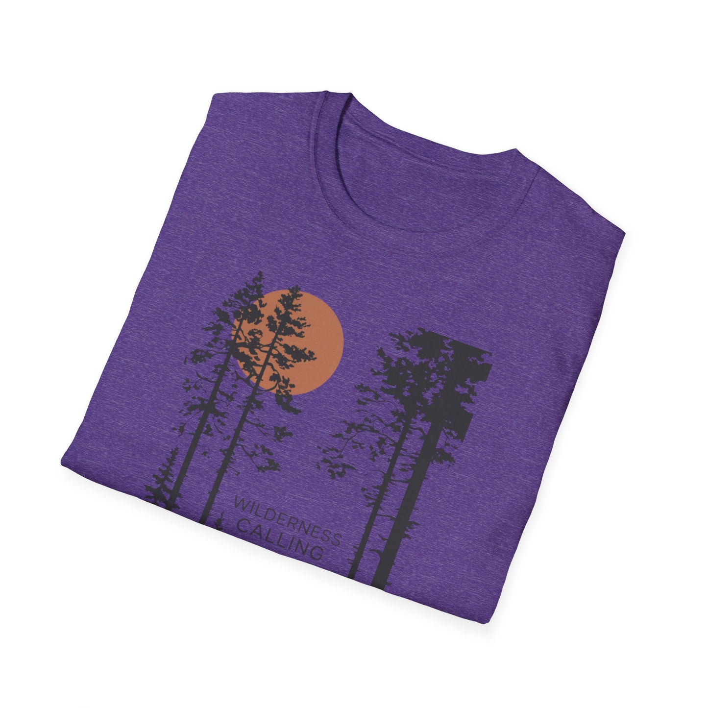 Pine Tree Moon Unisex T-Shirt