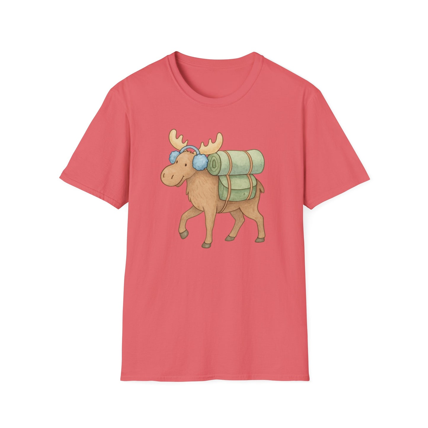 Winter Moose Unisex T-Shirt