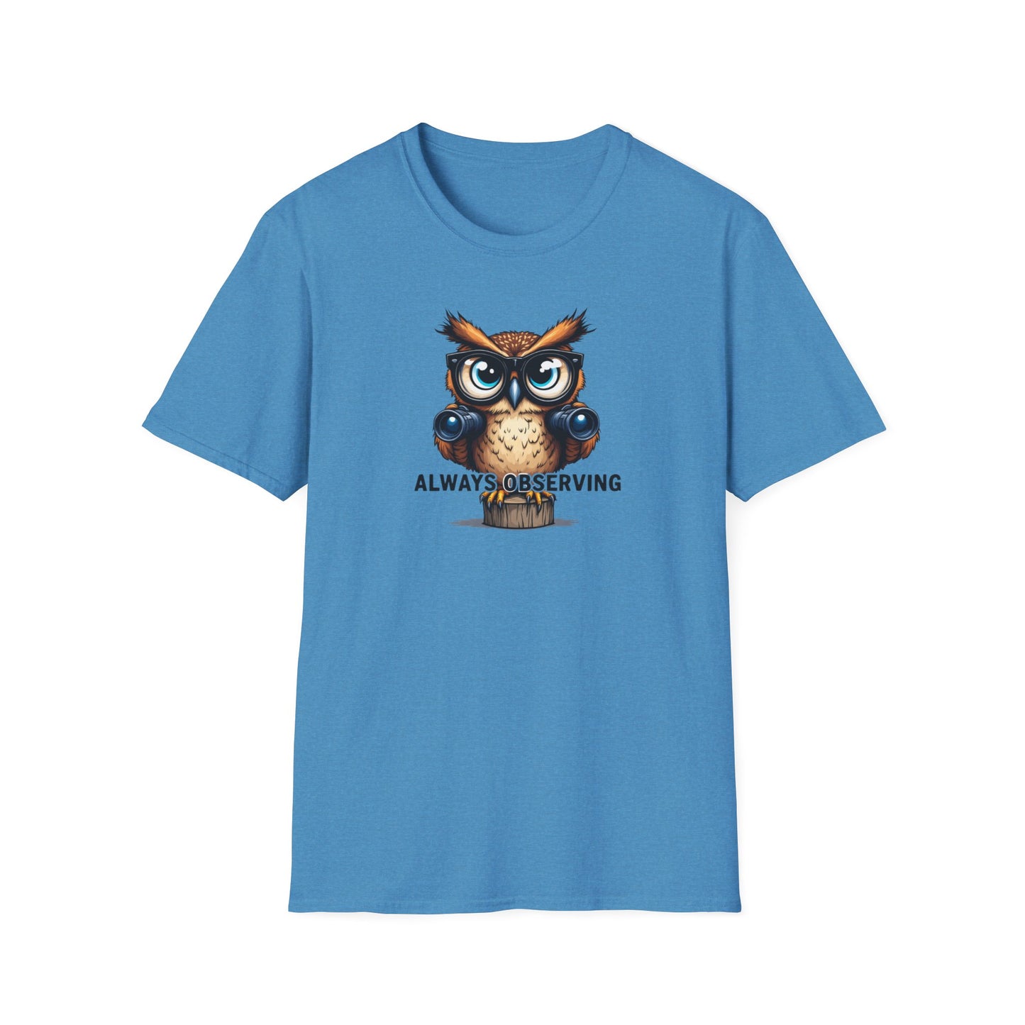 Observing Owl Unisex T-Shirt