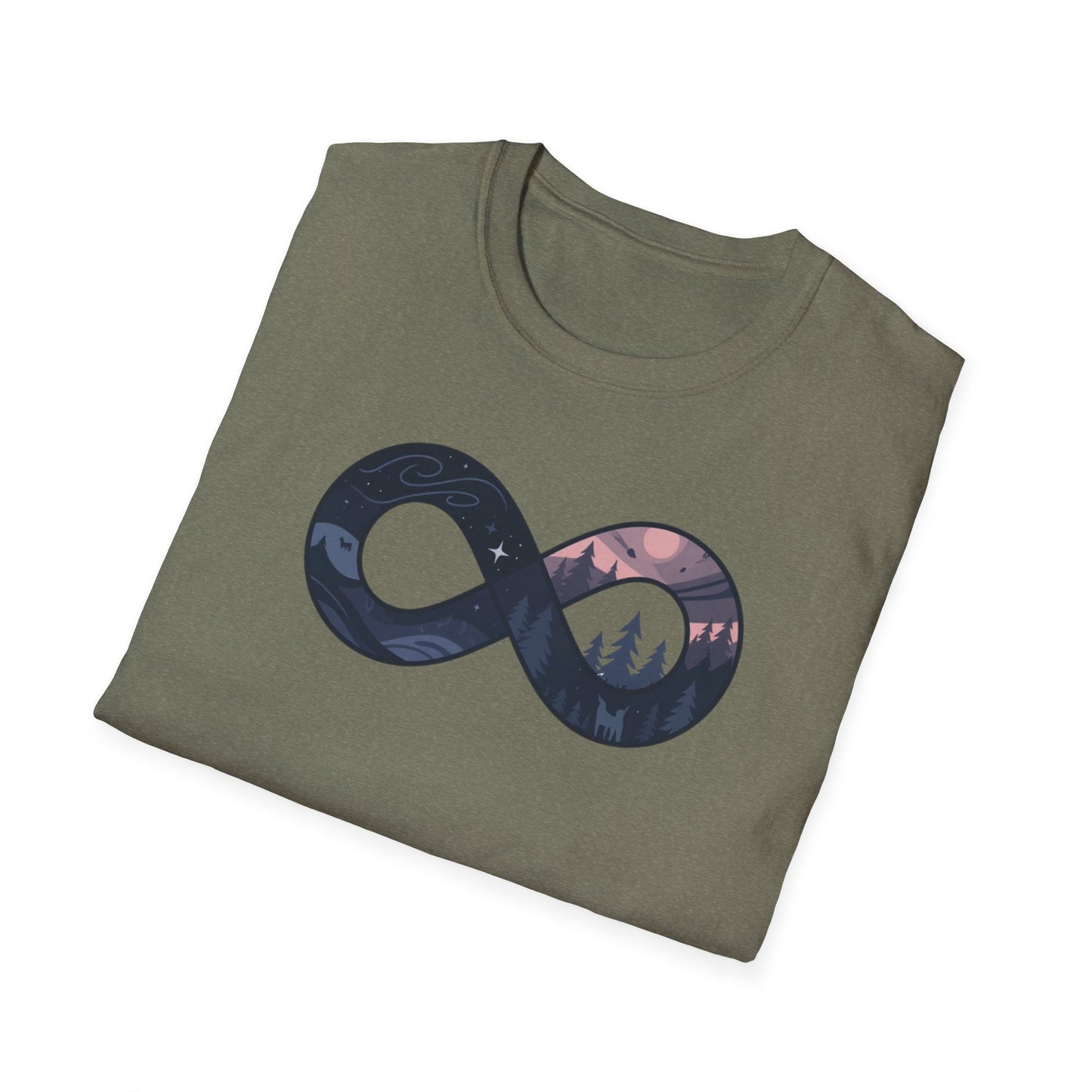 Infinity Celestial Forest Unisex T-Shirt