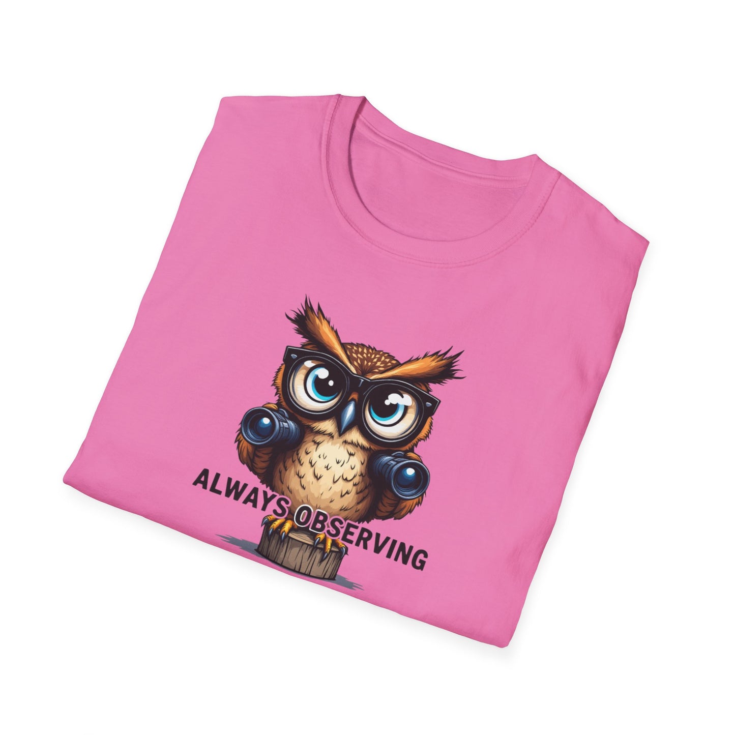 Observing Owl Unisex T-Shirt