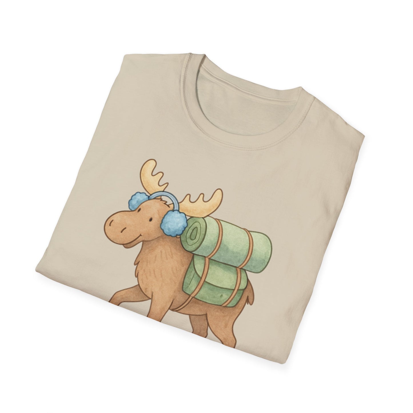 Winter Moose Unisex T-Shirt