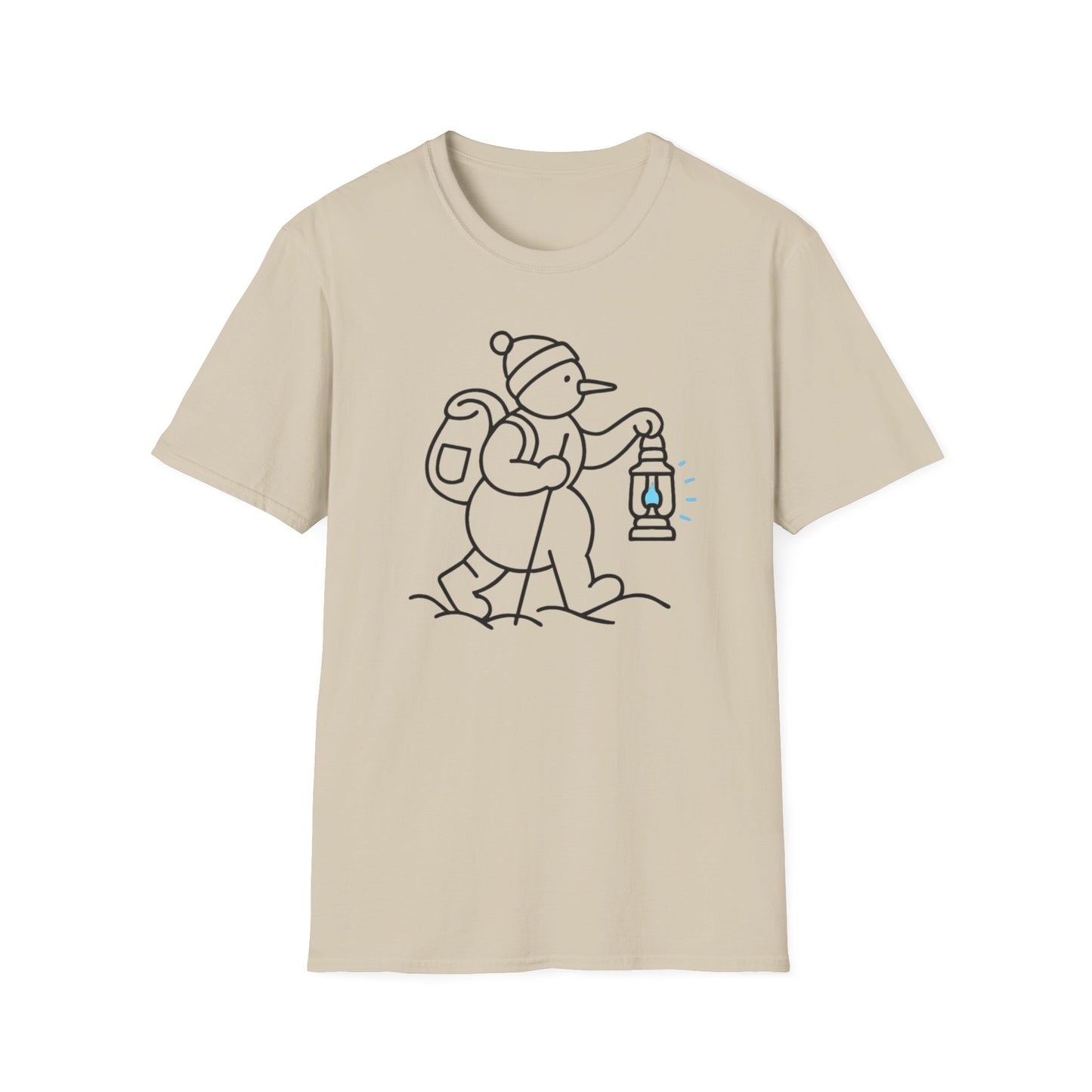 Camper Snowman Unisex T-shirt
