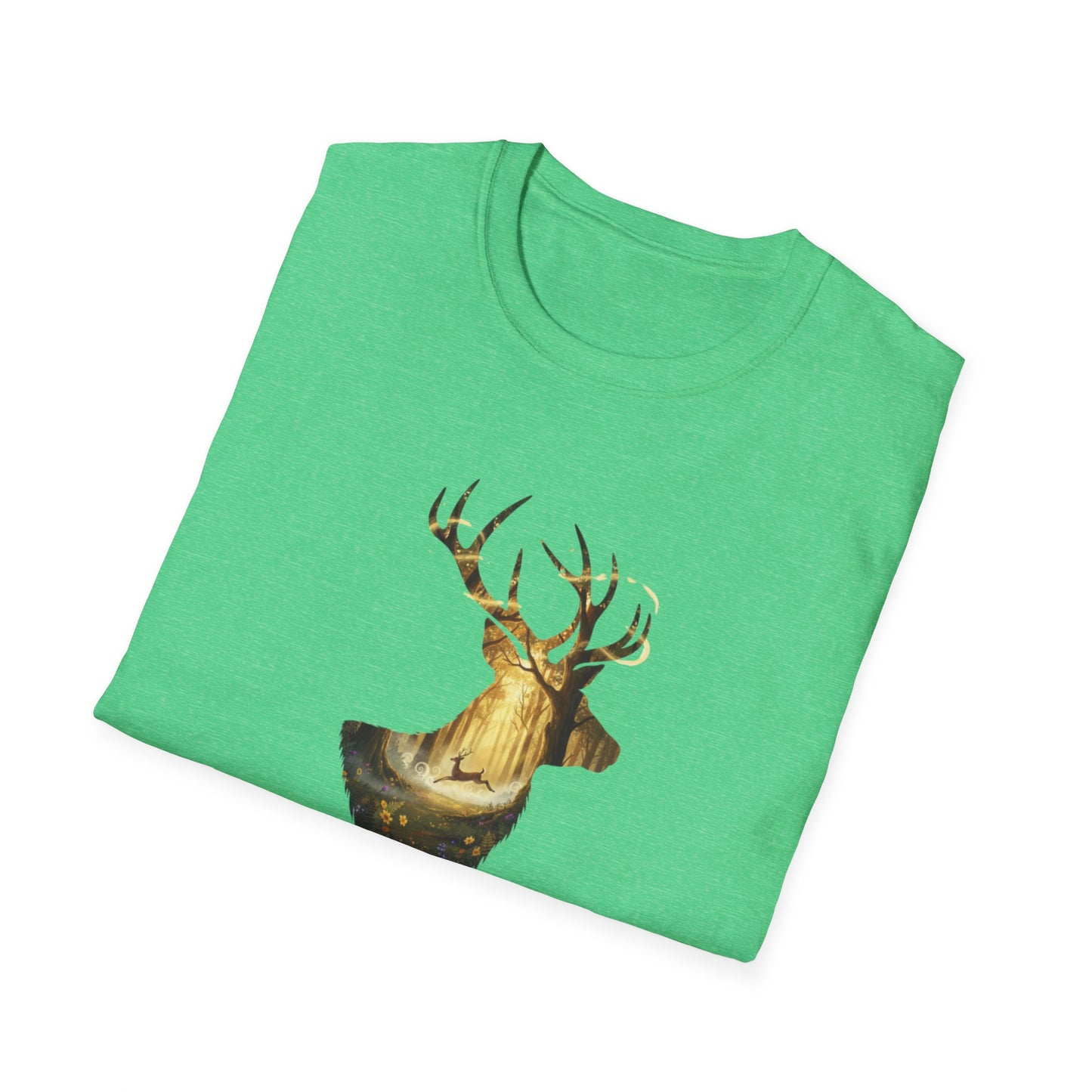 Majestic Stag Forest Unisex T-Shirt