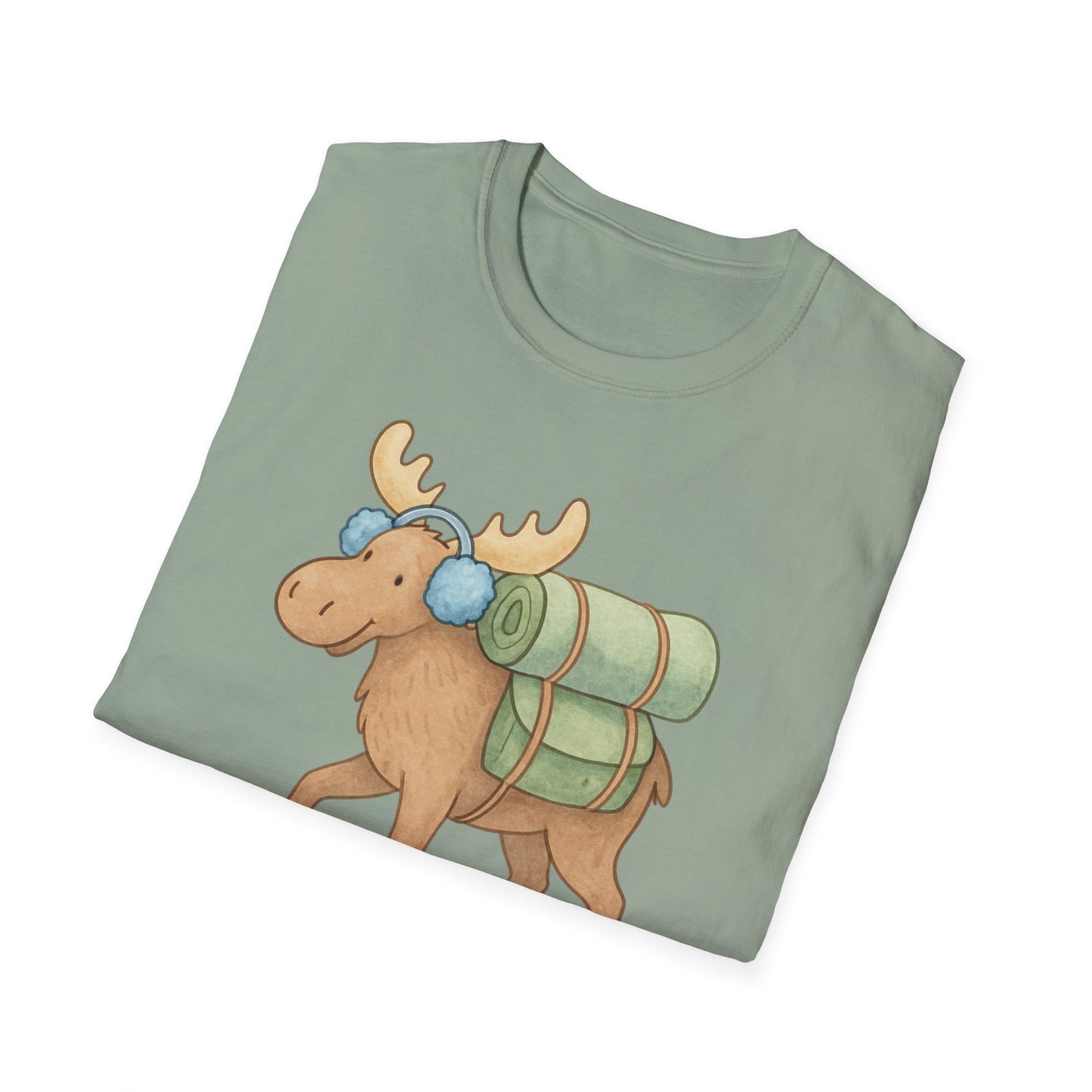 Winter Moose Unisex T-Shirt