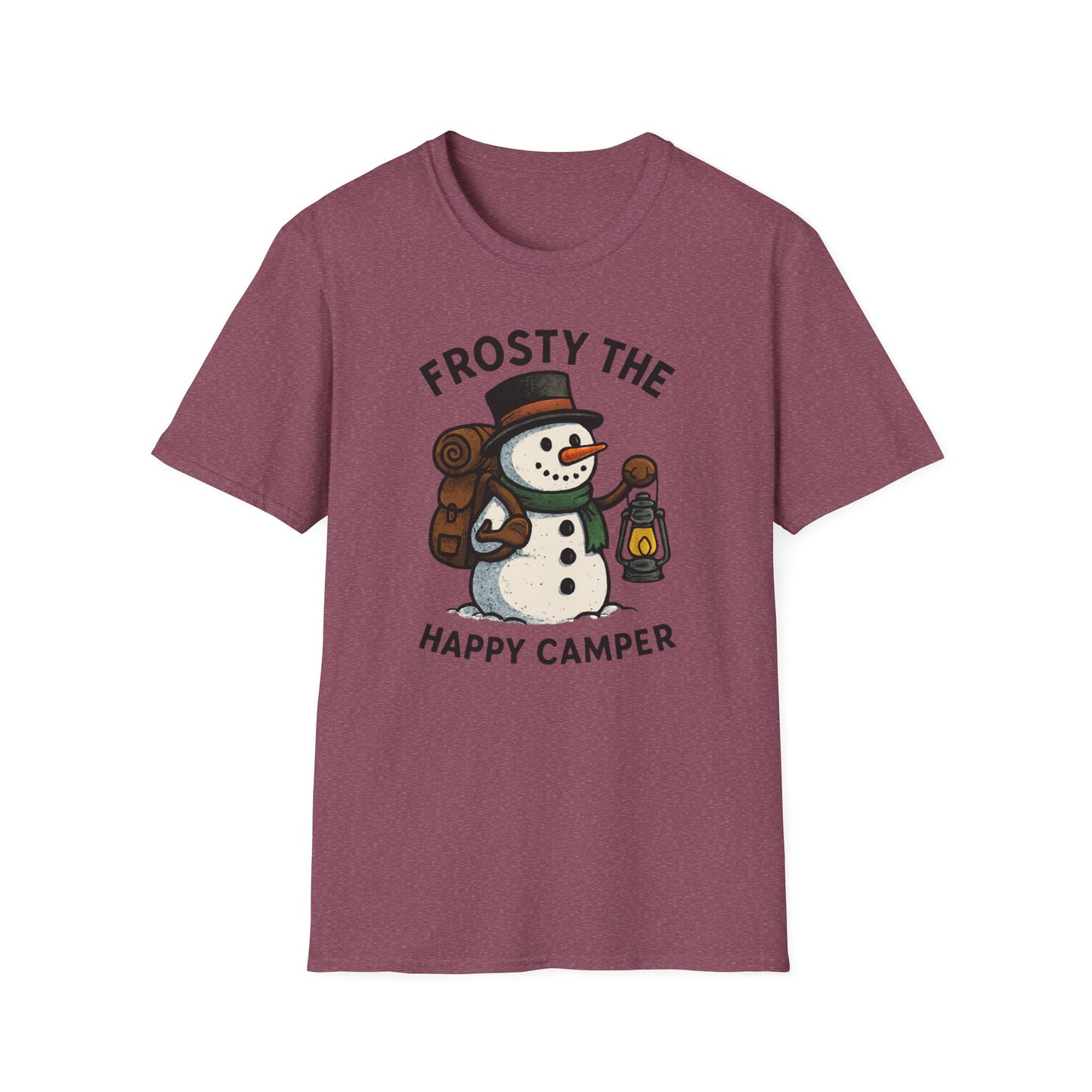 Camper Snowman Unisex T-shirt