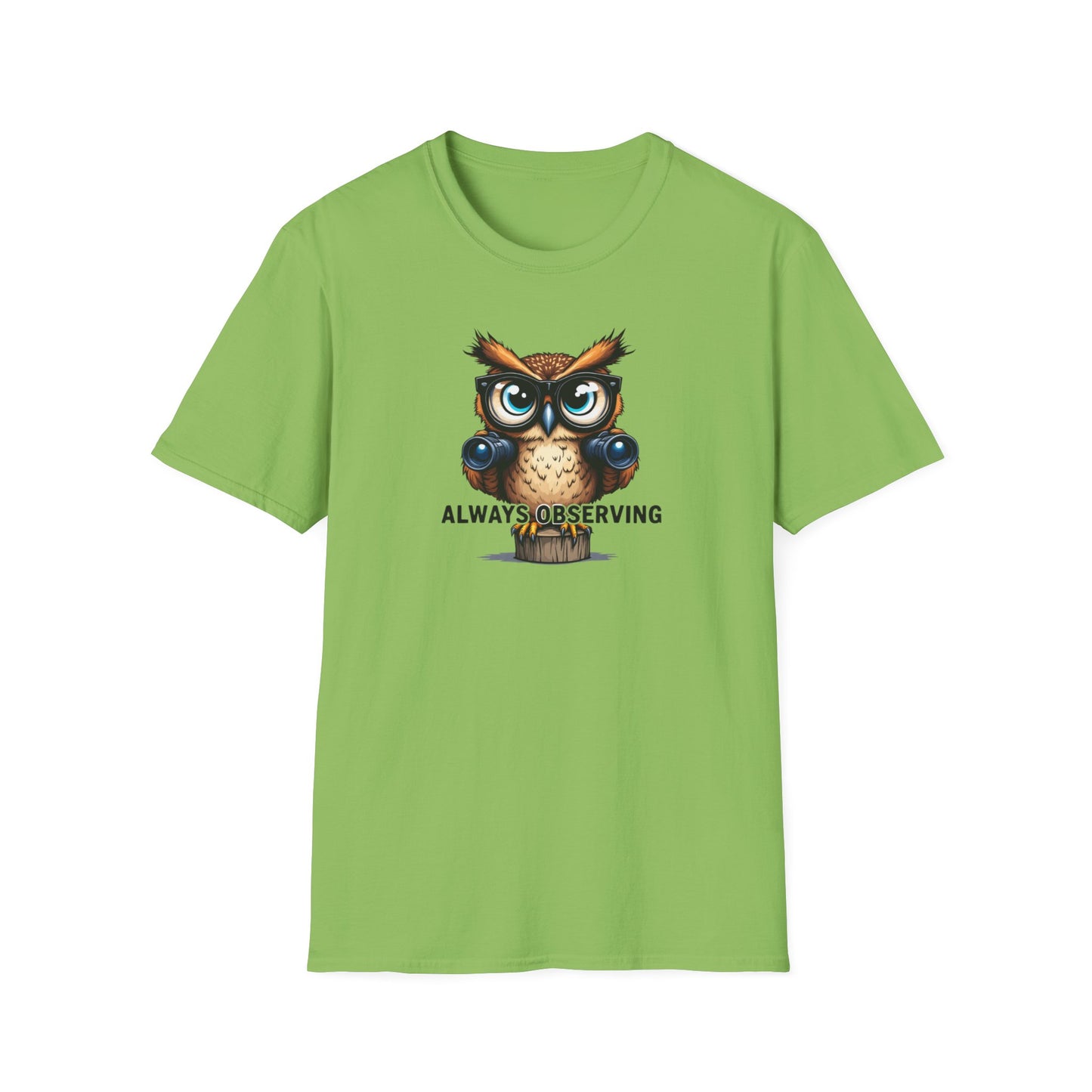 Observing Owl Unisex T-Shirt