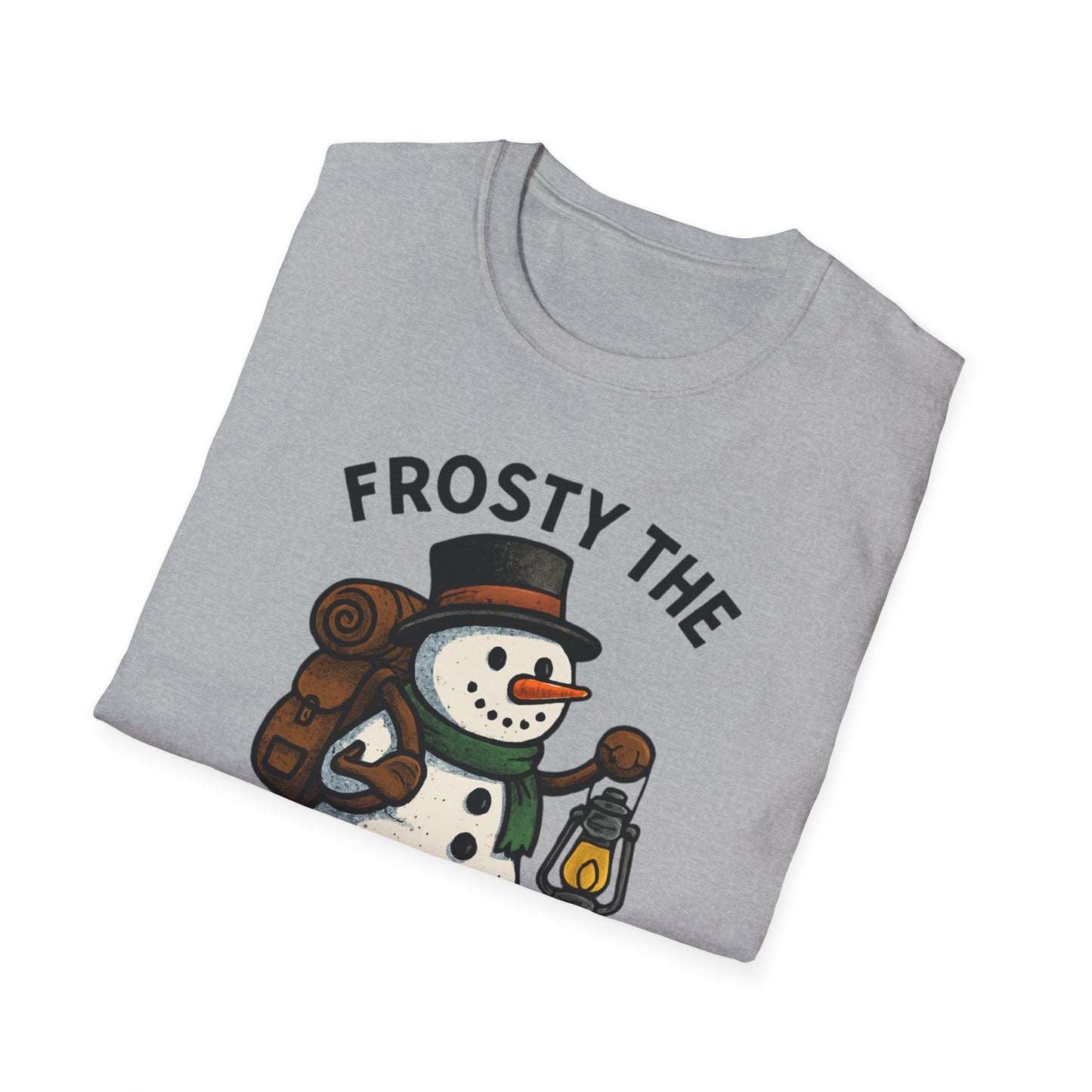 Camper Snowman Unisex T-shirt