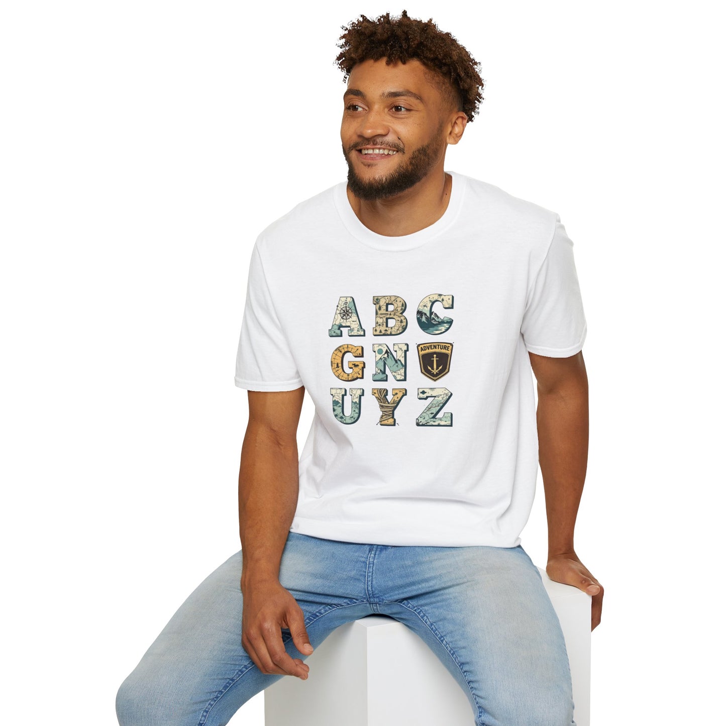 Adventure Grid, Unisex T-Shirt