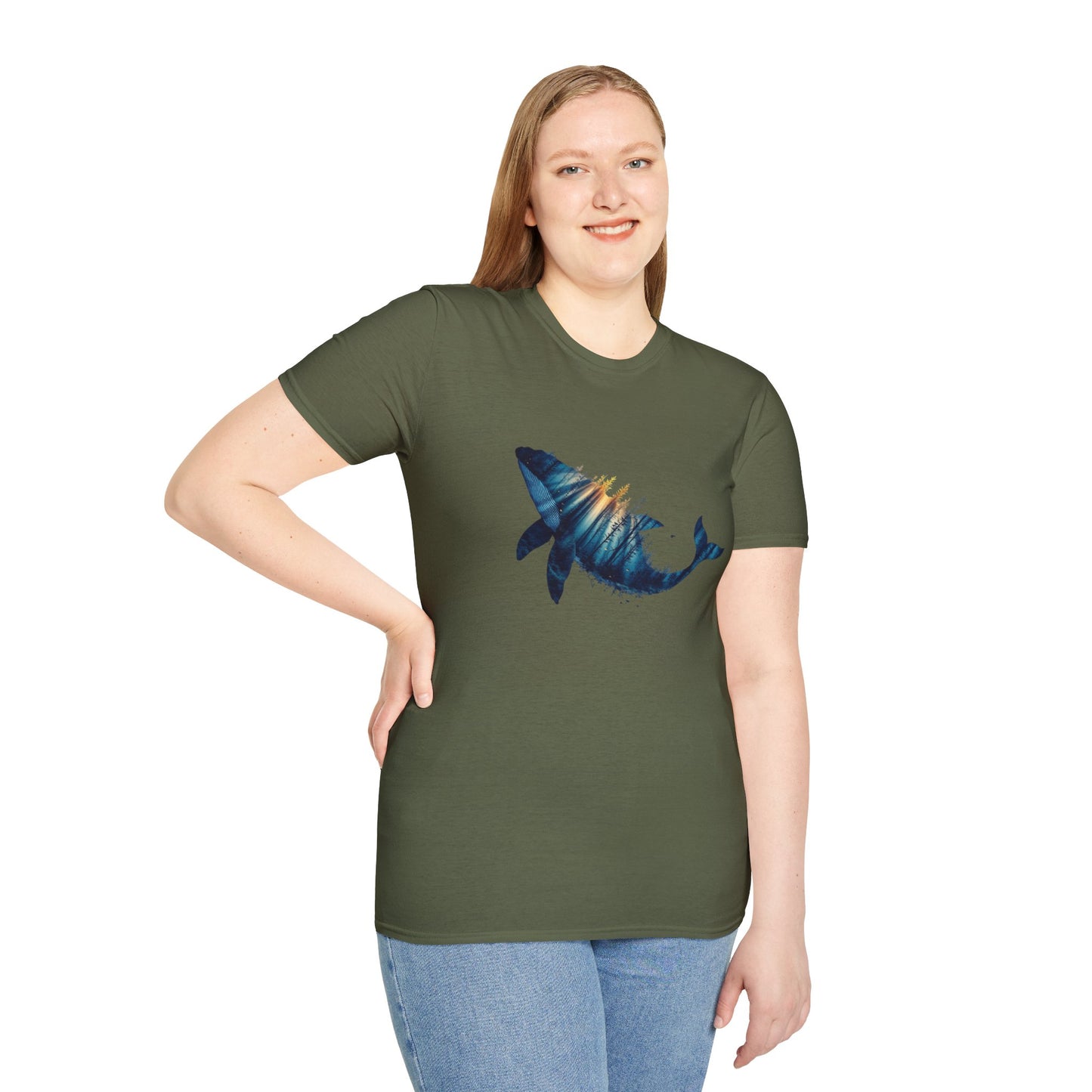 Whale Forest Unisex T-Shirt