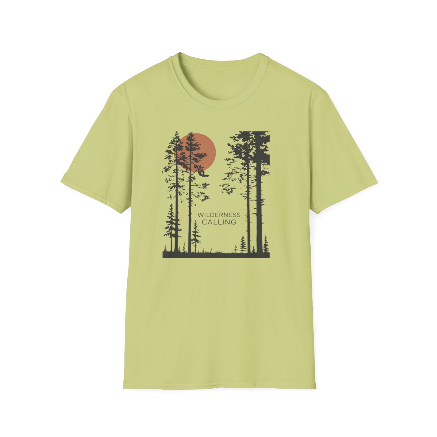 Pine Tree Moon Unisex T-Shirt