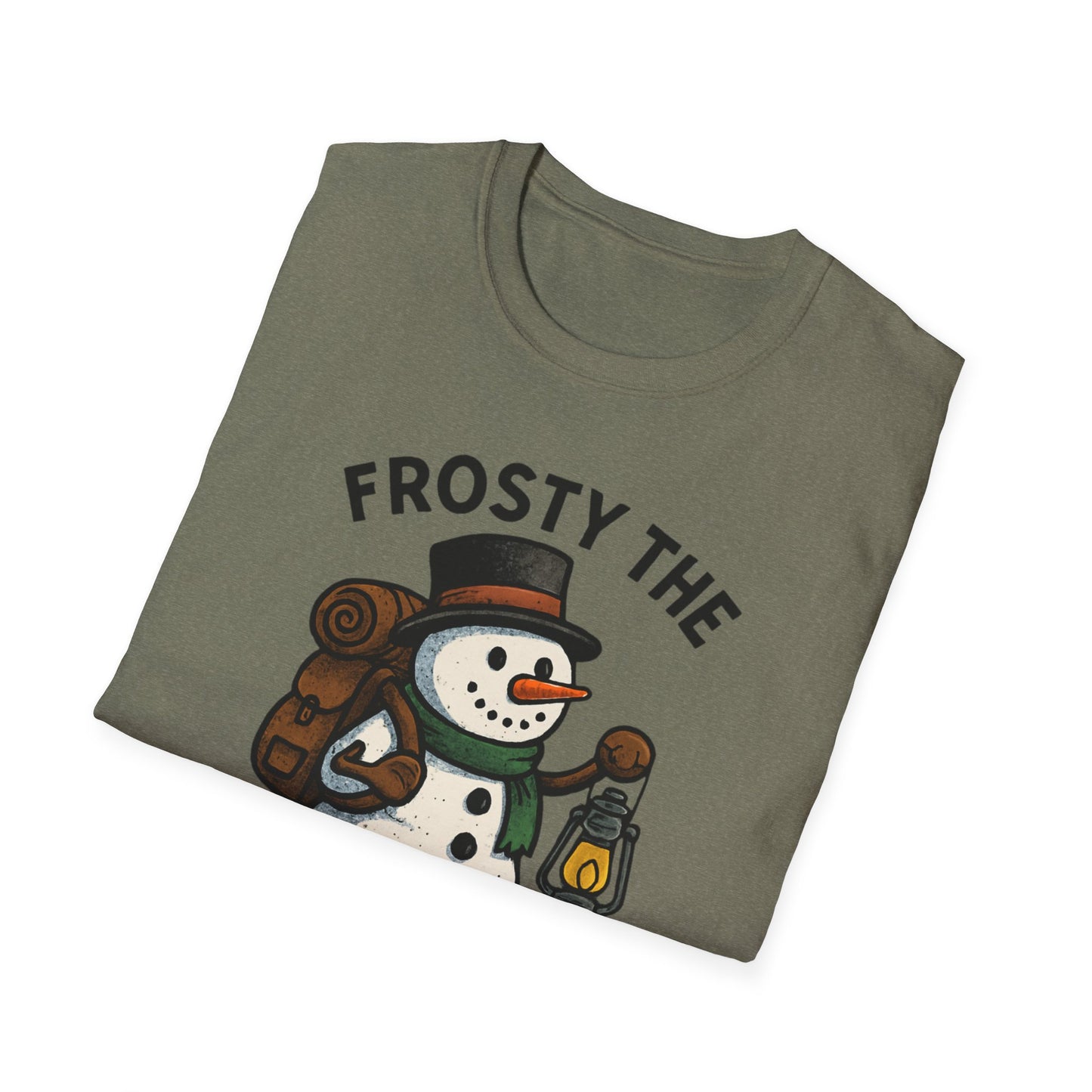Camper Snowman Unisex T-shirt