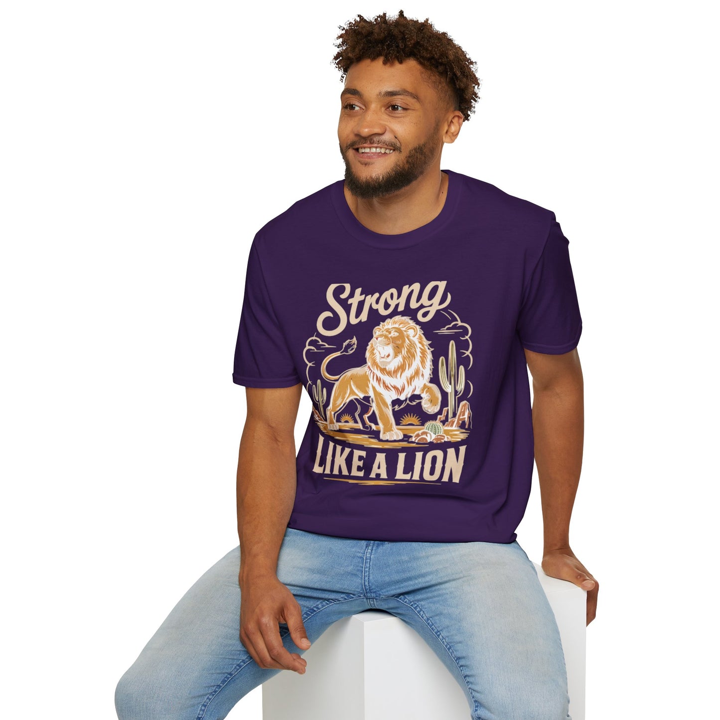 Lion Vintage Unisex T-Shirt
