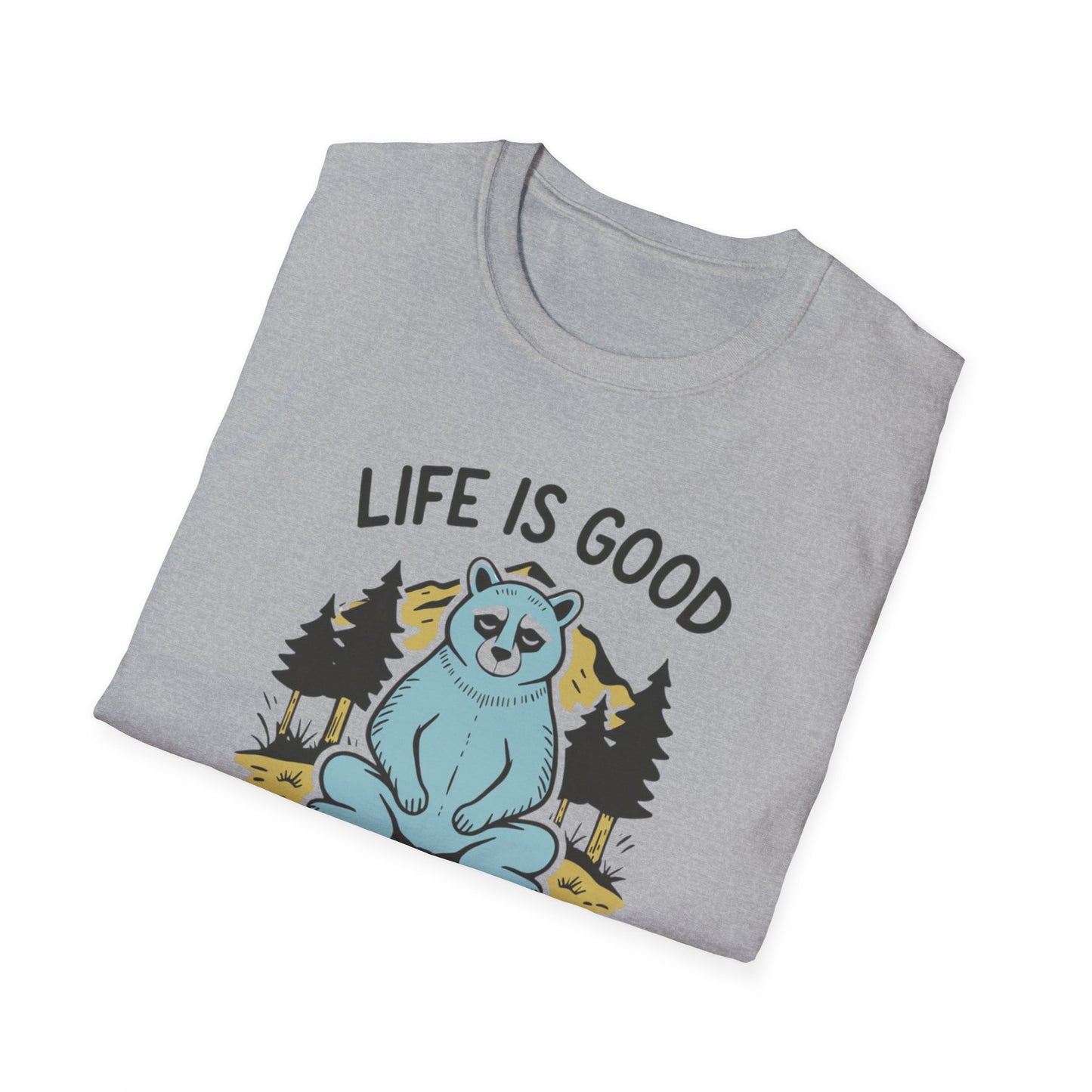 Bear Meditation, Unisex T-Shirt