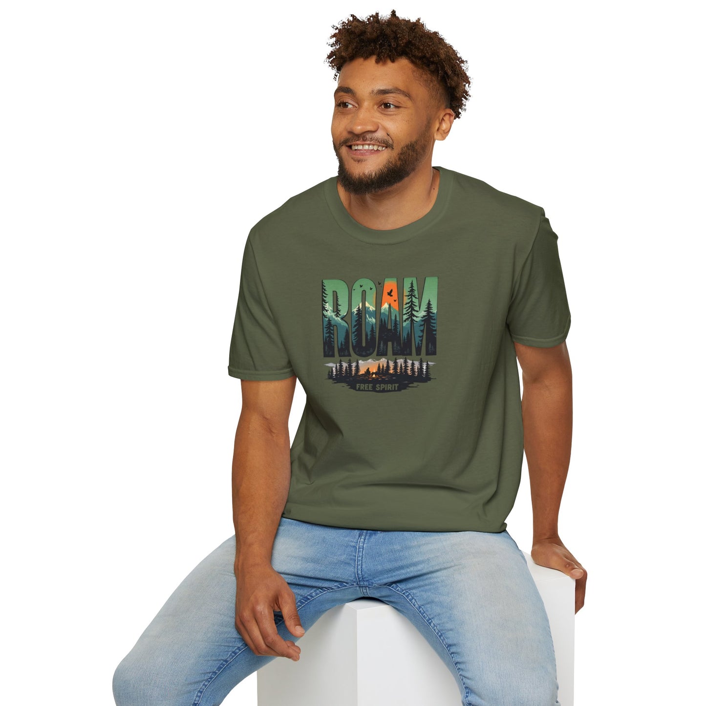 Roam Free Spirit, Unisex T-Shirt