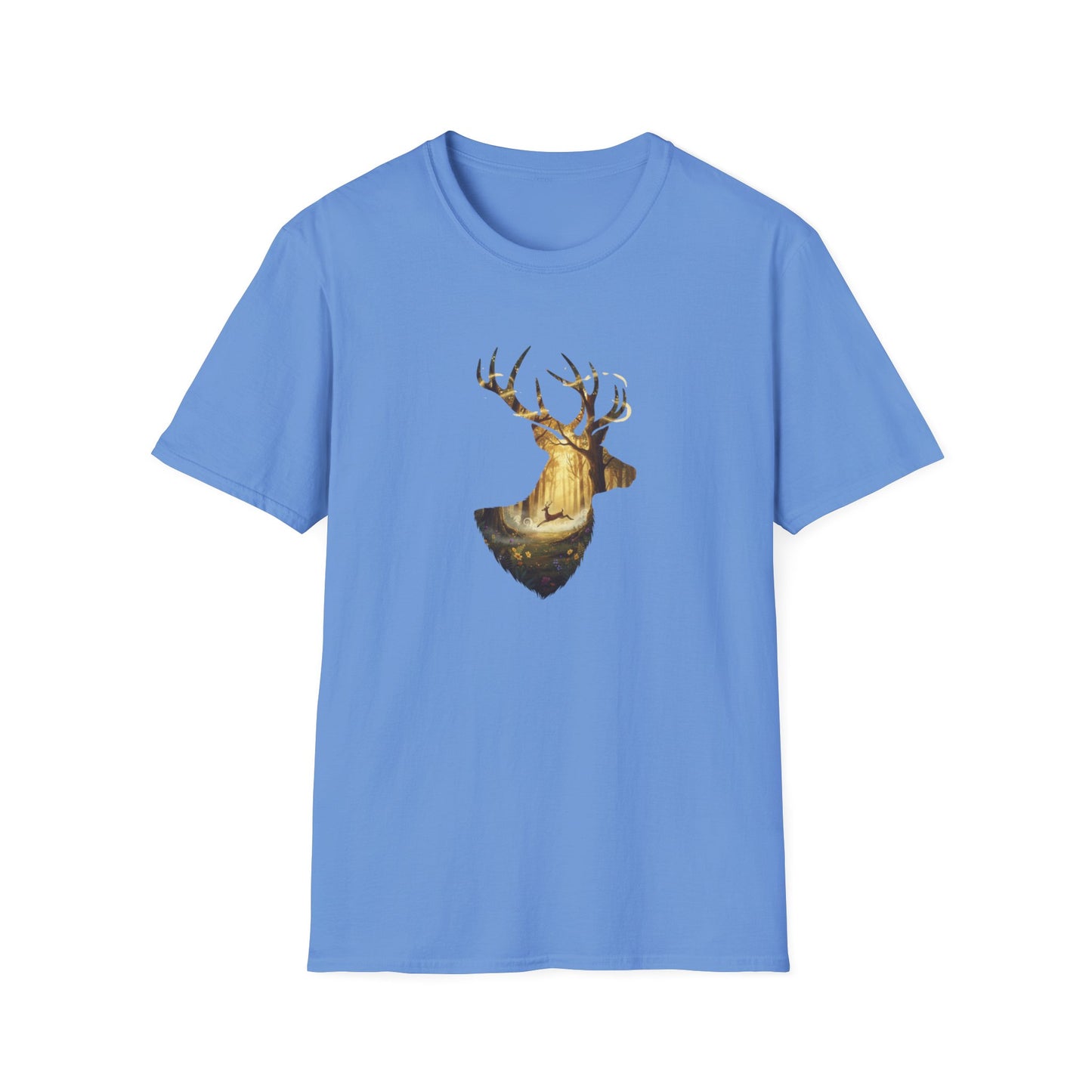 Majestic Stag Forest Unisex T-Shirt