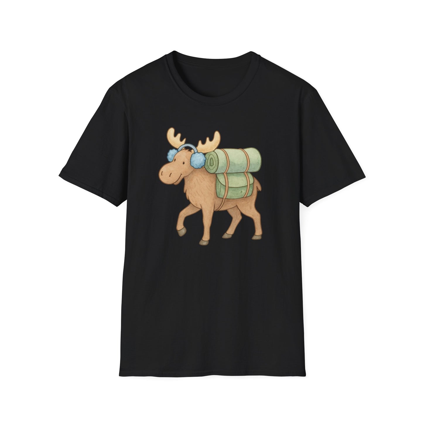 Winter Moose Unisex T-Shirt