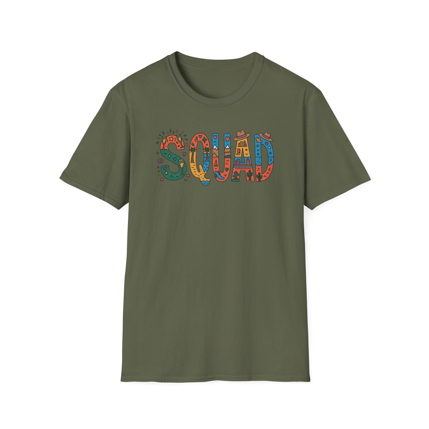 Squad Party, Unisex T-Shirt