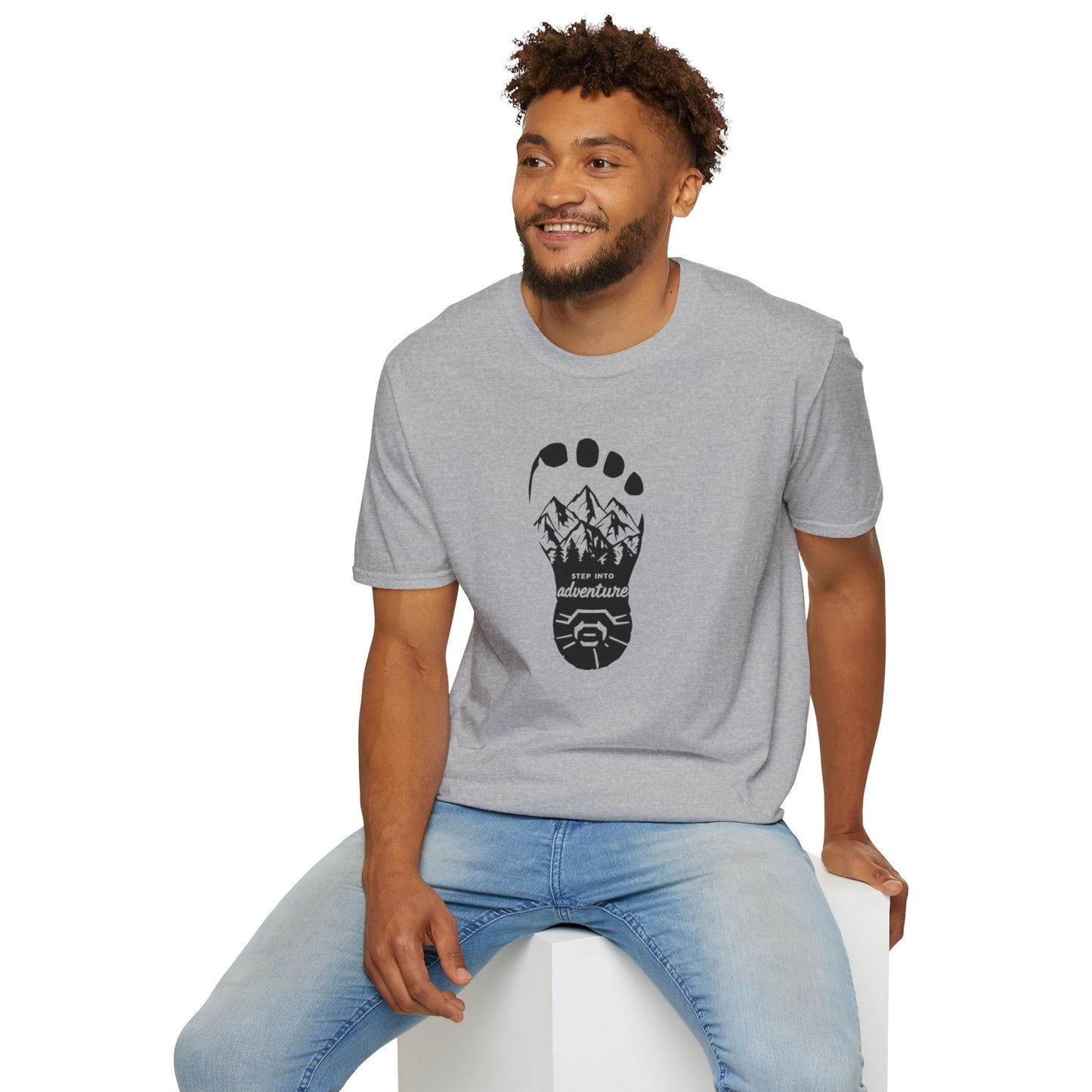 Step Into Adventure, Unisex T-Shirt