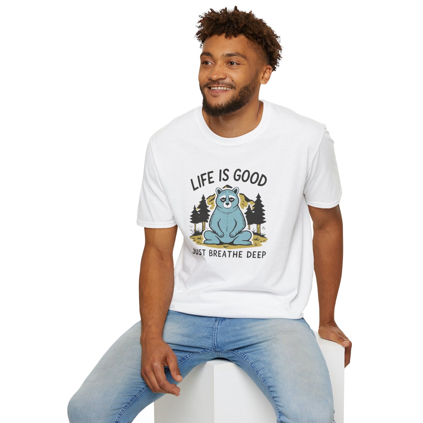 Bear Meditation, Unisex T-Shirt