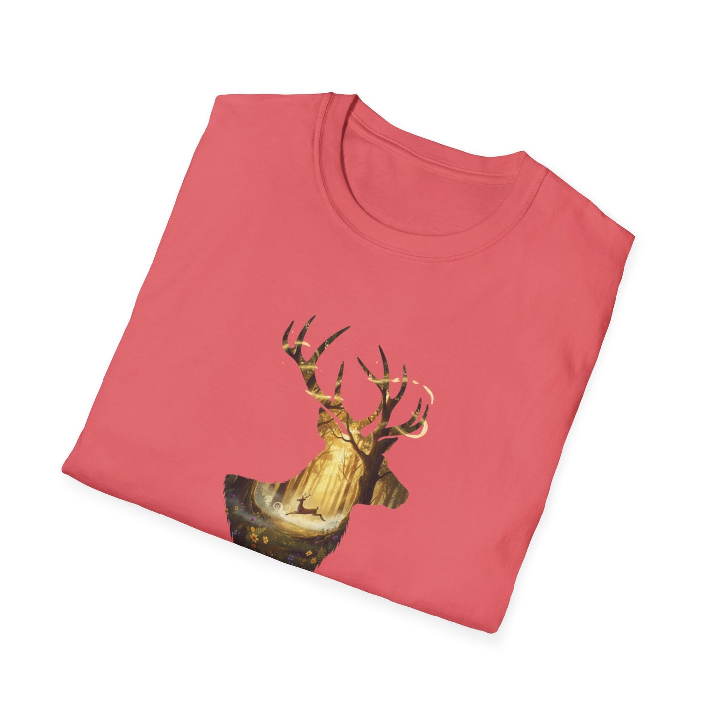 Majestic Stag Forest Unisex T-Shirt