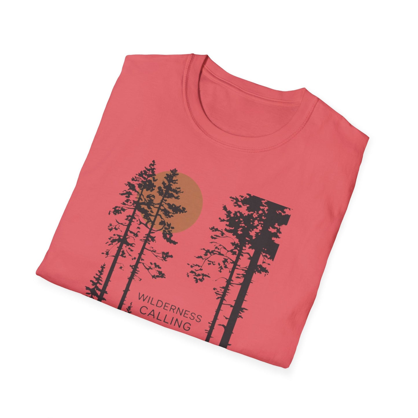 Pine Tree Moon Unisex T-Shirt