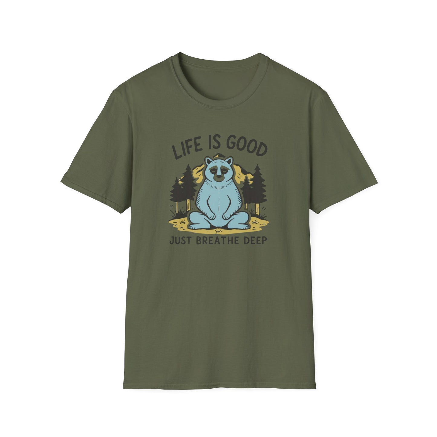 Bear Meditation, Unisex T-Shirt