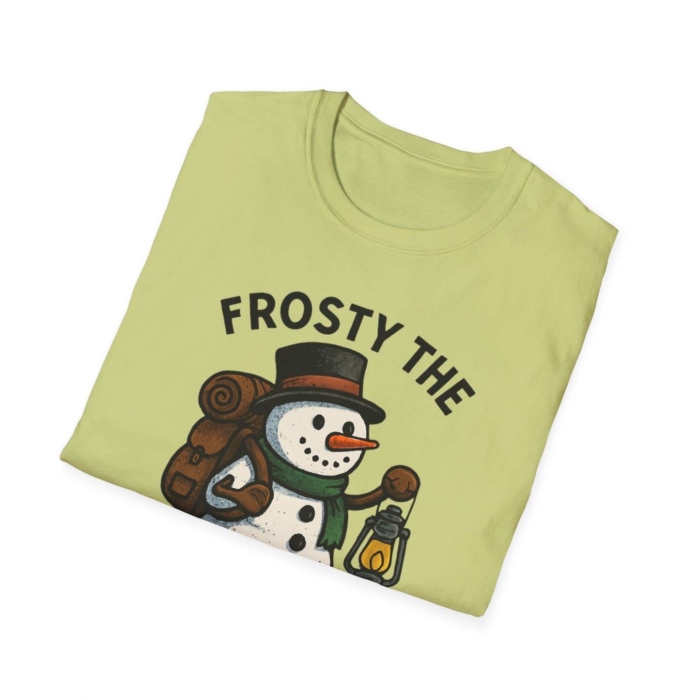 Camper Snowman Unisex T-shirt