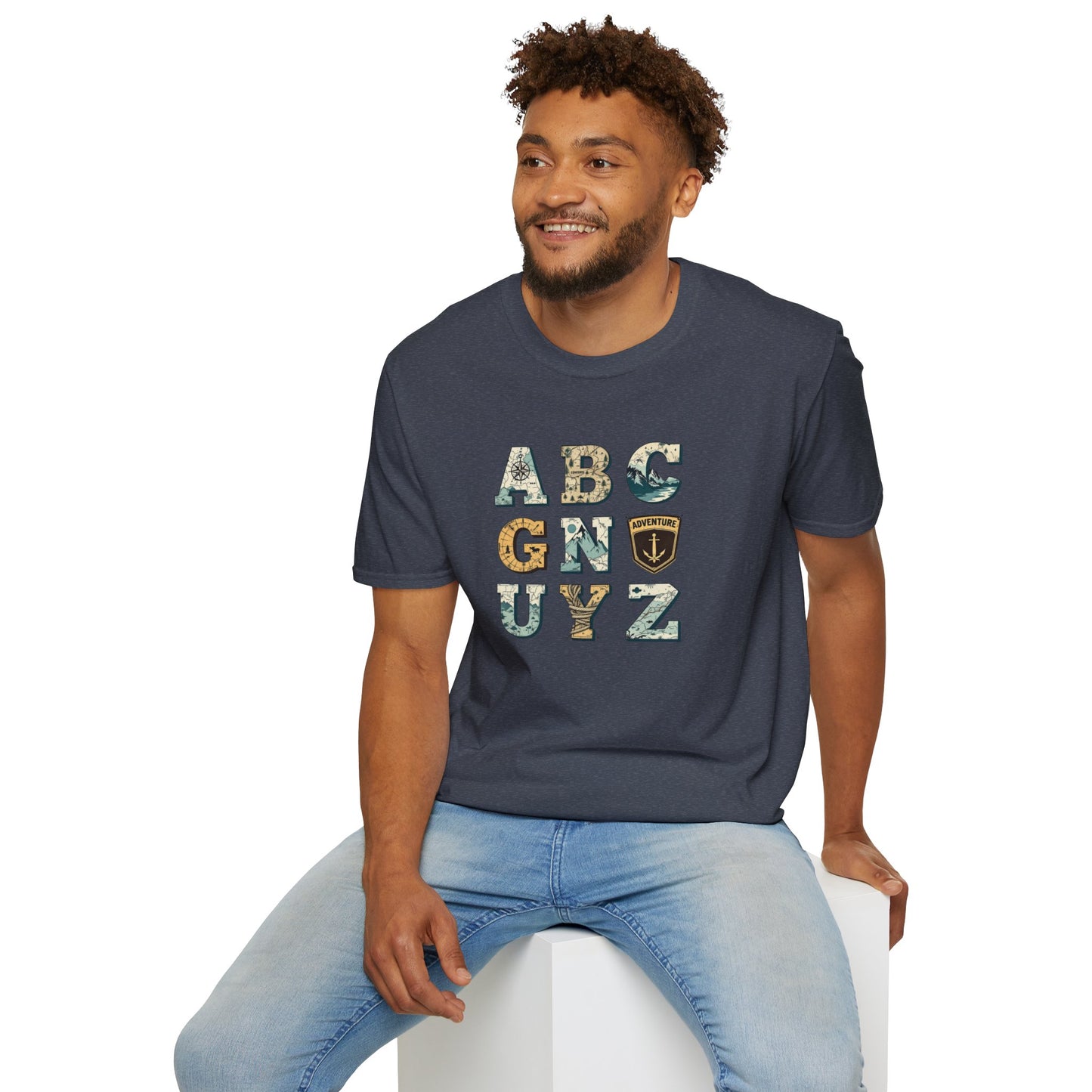 Adventure Grid, Unisex T-Shirt