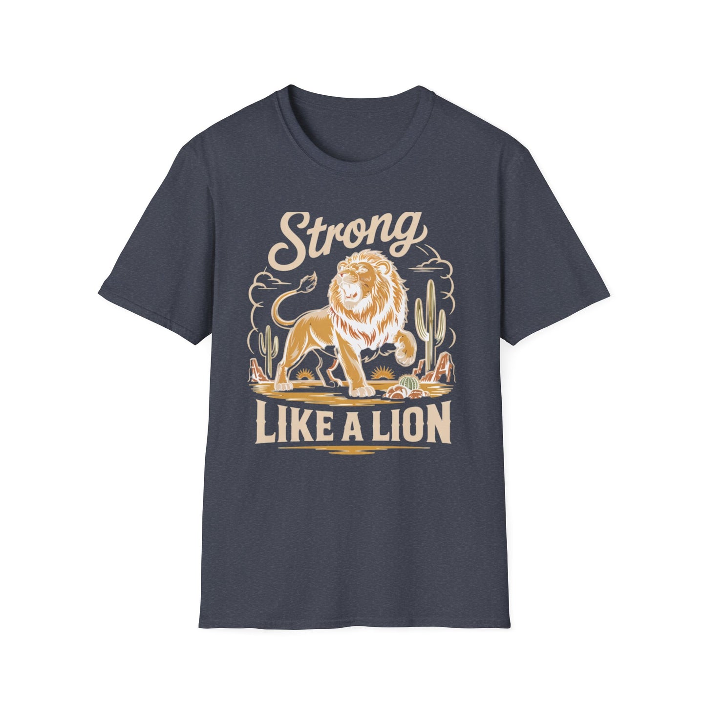 Lion Vintage Unisex T-Shirt