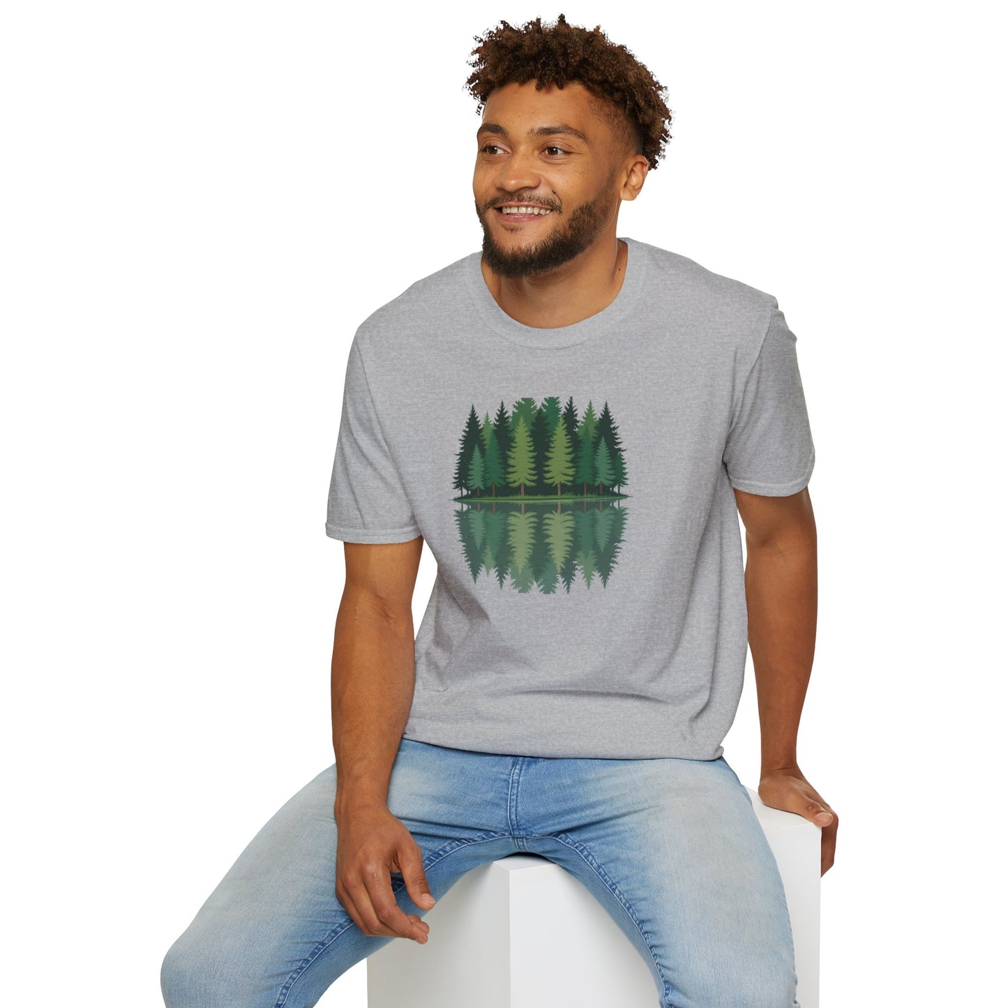 Forest Reflection, Unisex T-Shirt