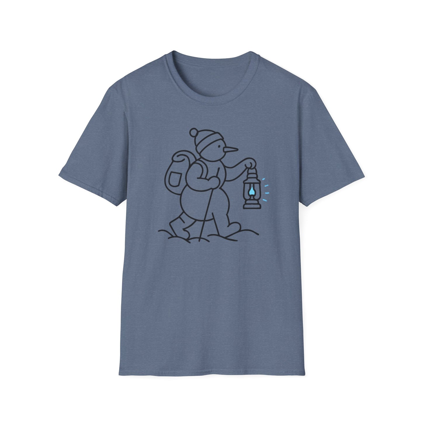 Camper Snowman Unisex T-shirt