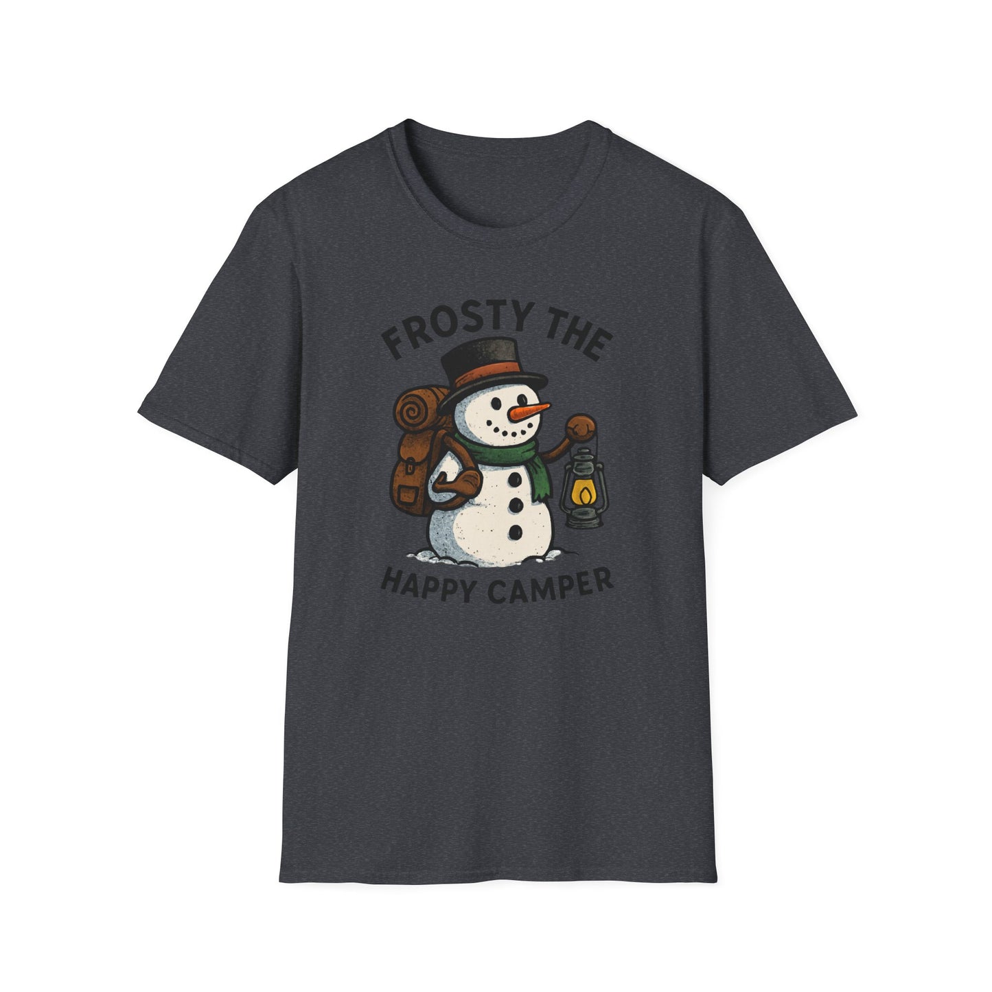 Camper Snowman Unisex T-shirt